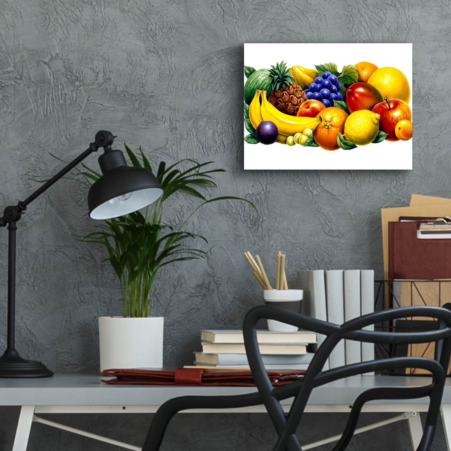 Epic Art 'Fruit' by Harro Maass, Acrylic Glass Wall Art,16x12