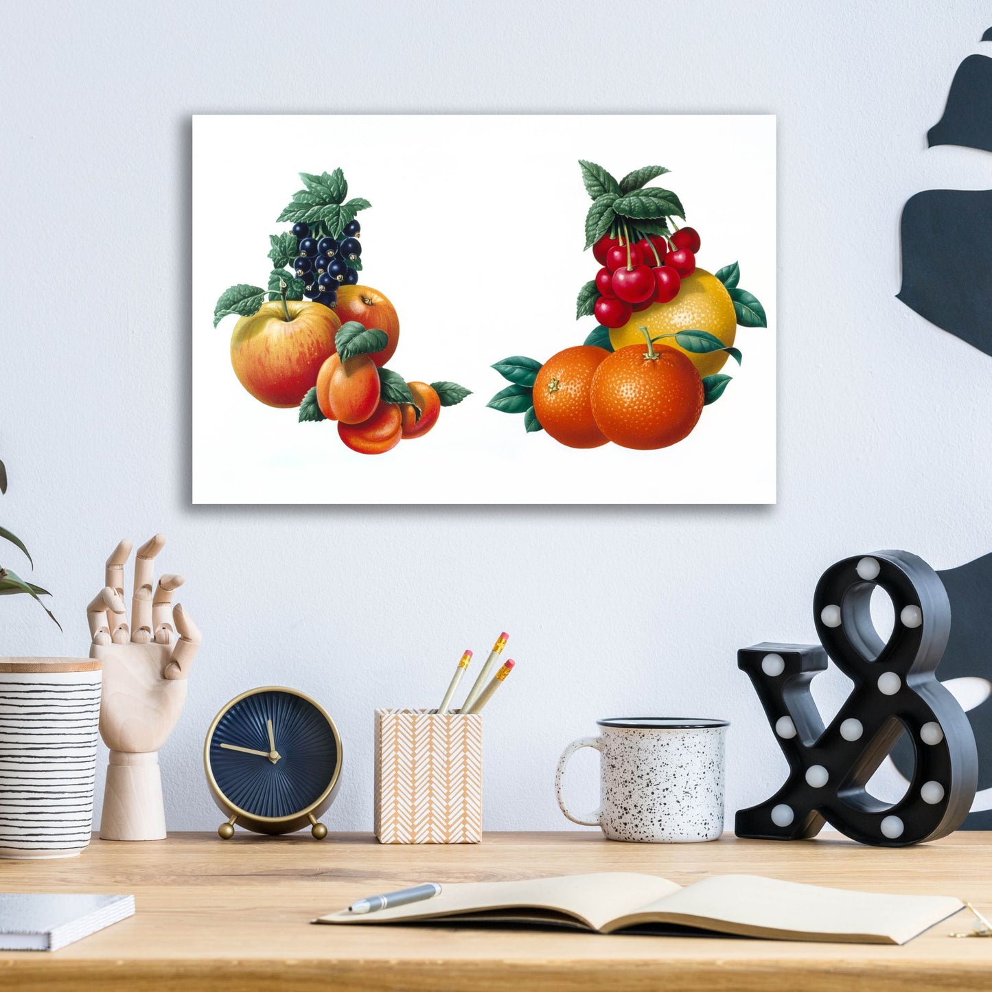 Epic Art 'Fruit 3' by Harro Maass, Acrylic Glass Wall Art,16x12