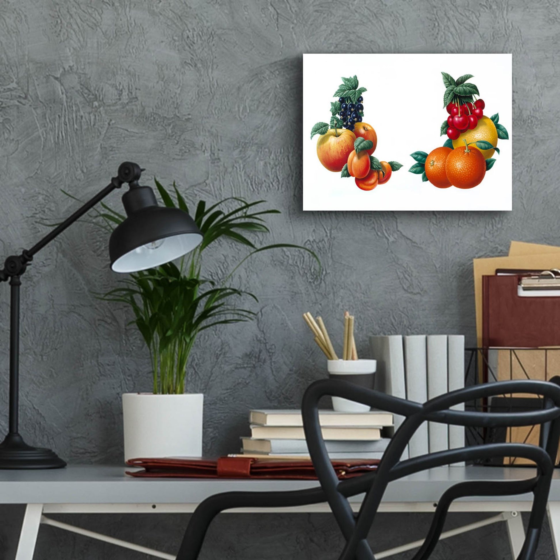 Epic Art 'Fruit 3' by Harro Maass, Acrylic Glass Wall Art,16x12