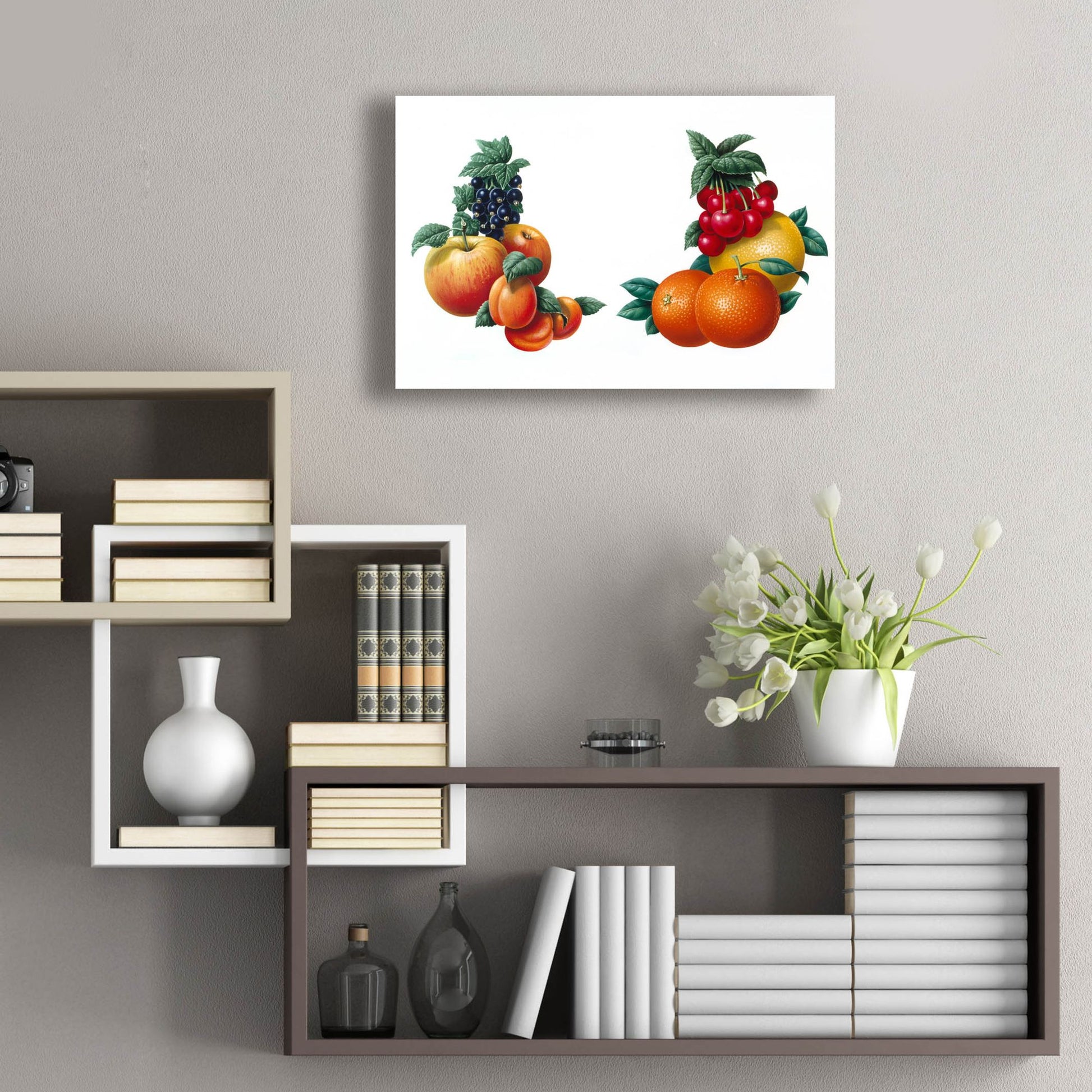 Epic Art 'Fruit 3' by Harro Maass, Acrylic Glass Wall Art,24x16
