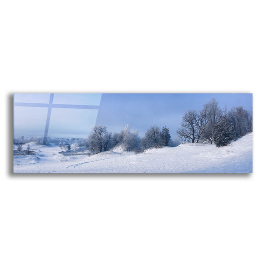 Epic Art 'Panorama Winter Dunes' by Istvan Nagy, Acrylic Glass Wall Art