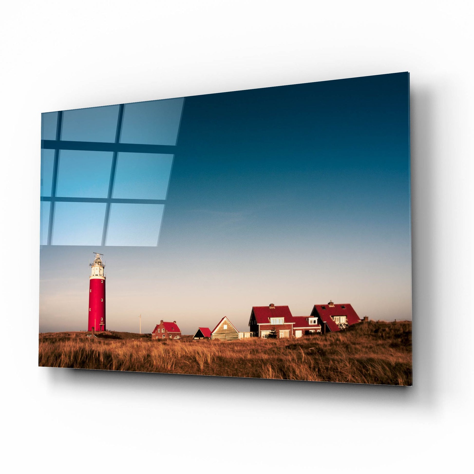 Epic Art 'Texel Lighthouse' by Istvan Nagy, Acrylic Glass Wall Art,16x12