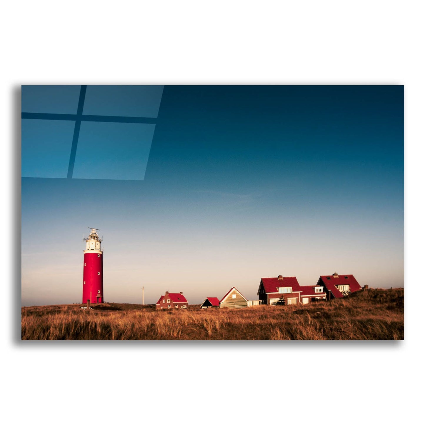 Epic Art 'Texel Lighthouse' by Istvan Nagy, Acrylic Glass Wall Art,24x16