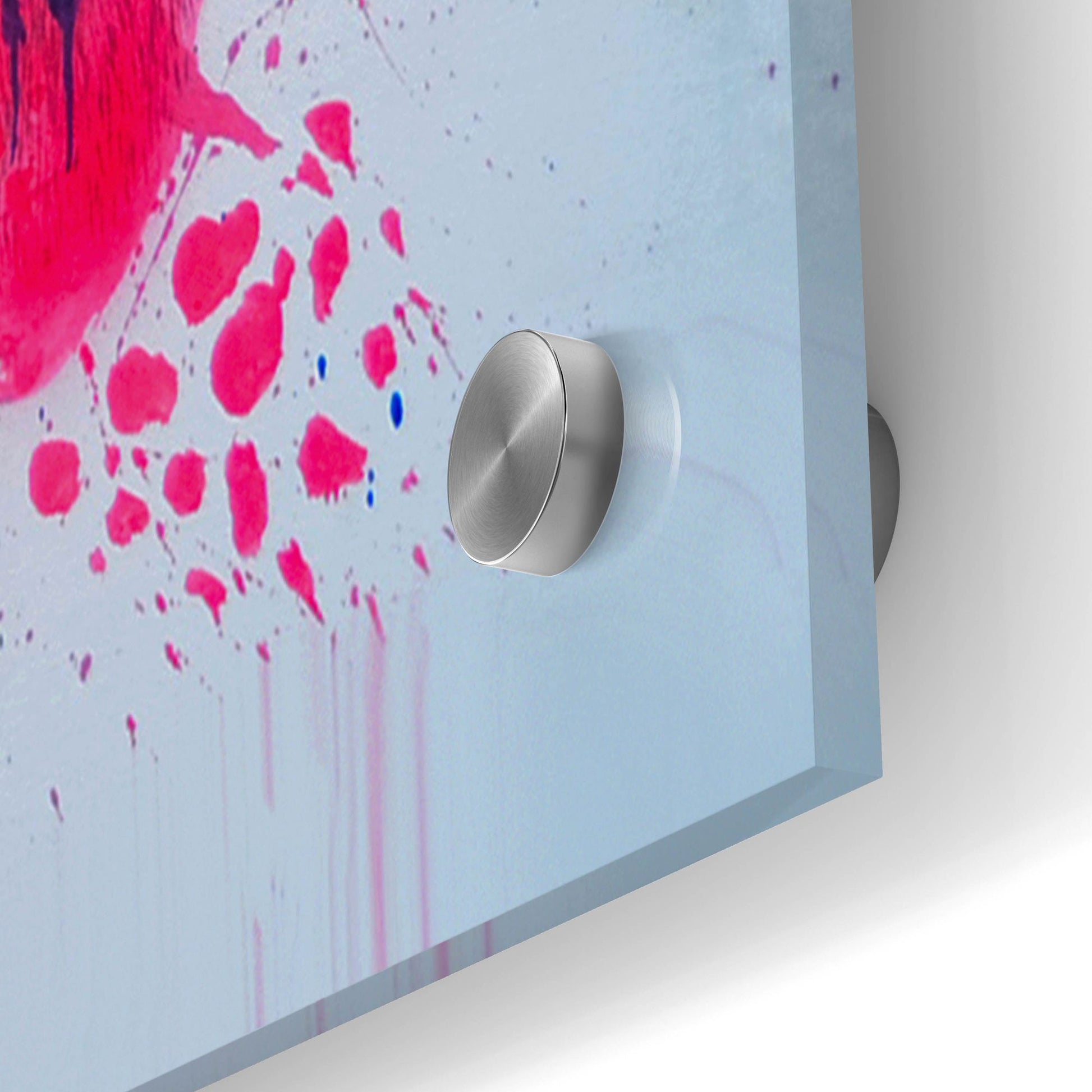 Epic Art 'Bull Splash Colors' by Ivan Negrete, Acrylic Glass Wall Art,36x24
