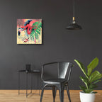 Epic Art 'Cool Flamingoes' by James Mazzotta, Acrylic Glass Wall Art,24x24