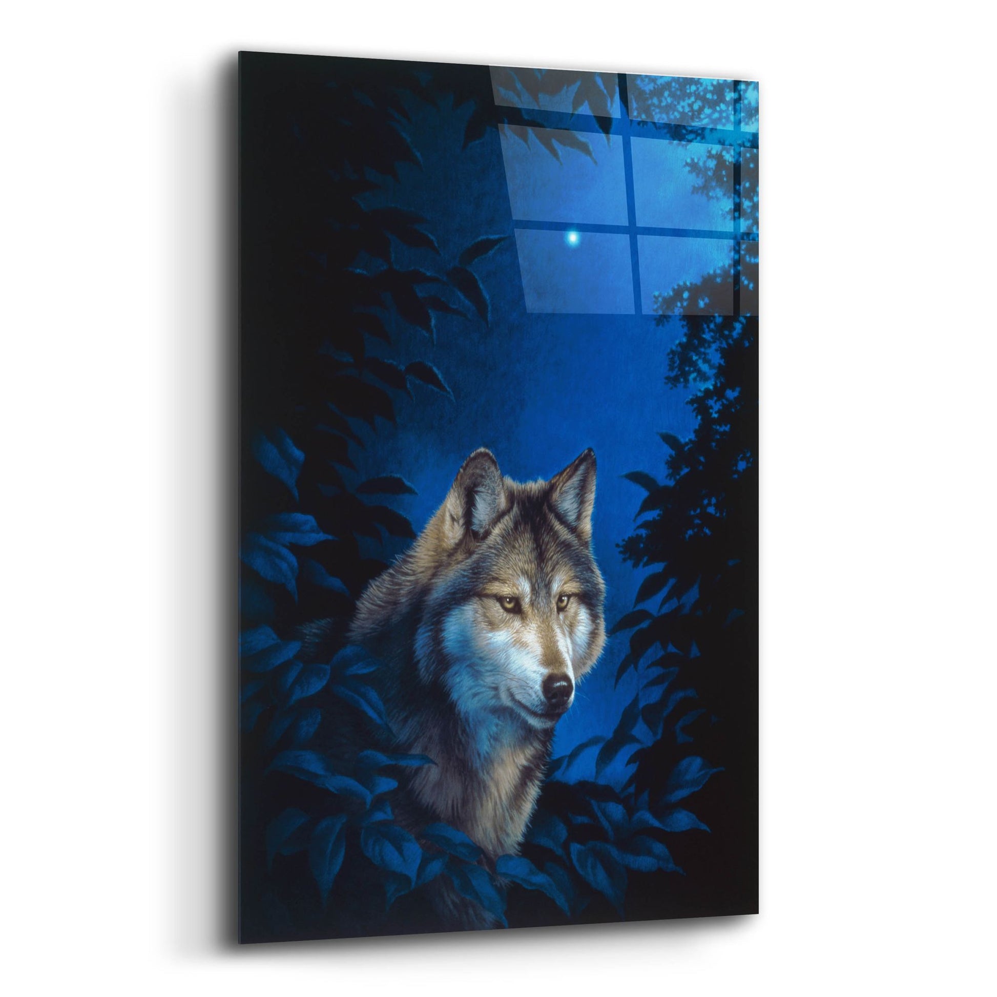 Epic Art 'Blue Forest' by Joh Naito, Acrylic Glass Wall Art,12x16