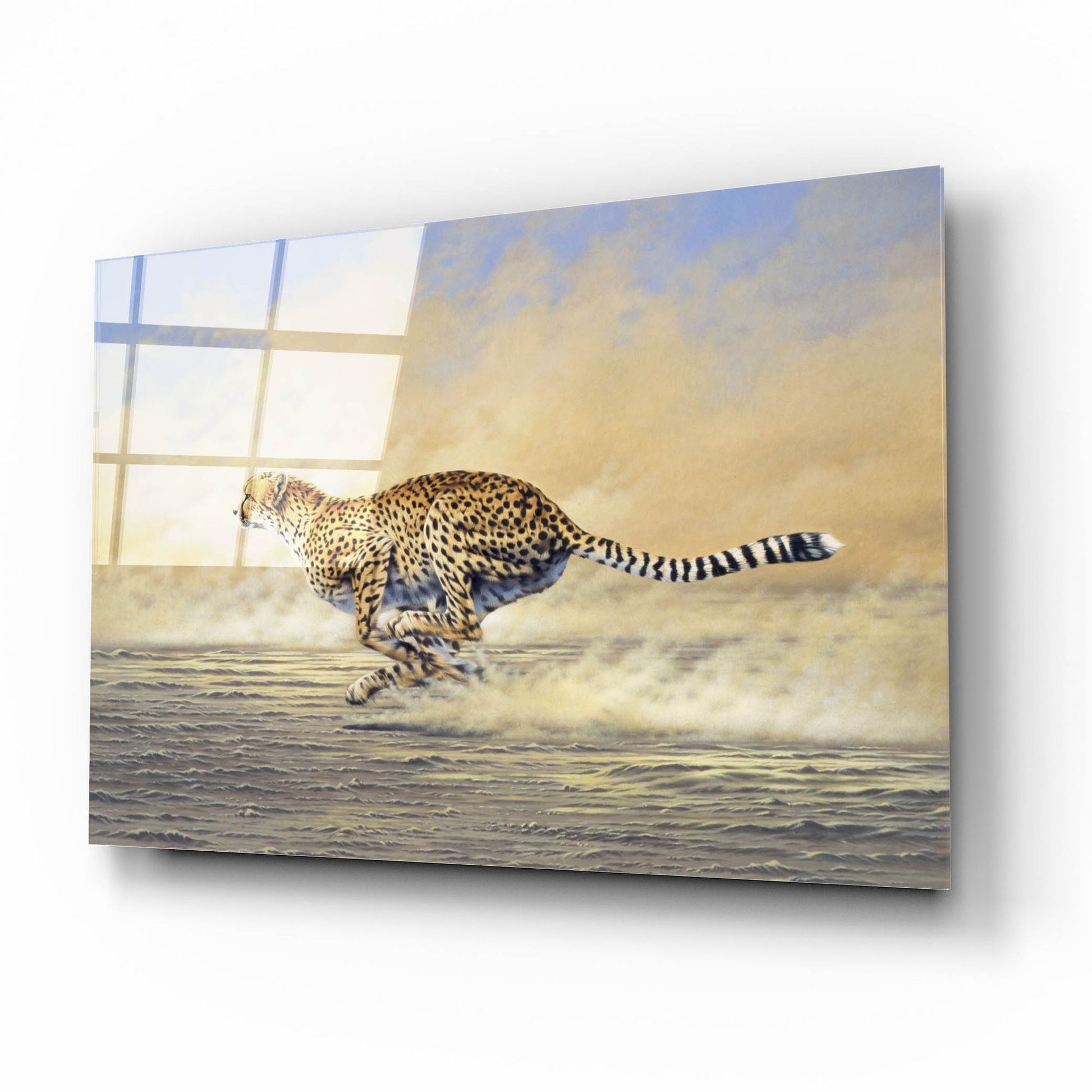 Epic Art 'Chasing' by Joh Naito, Acrylic Glass Wall Art,16x12