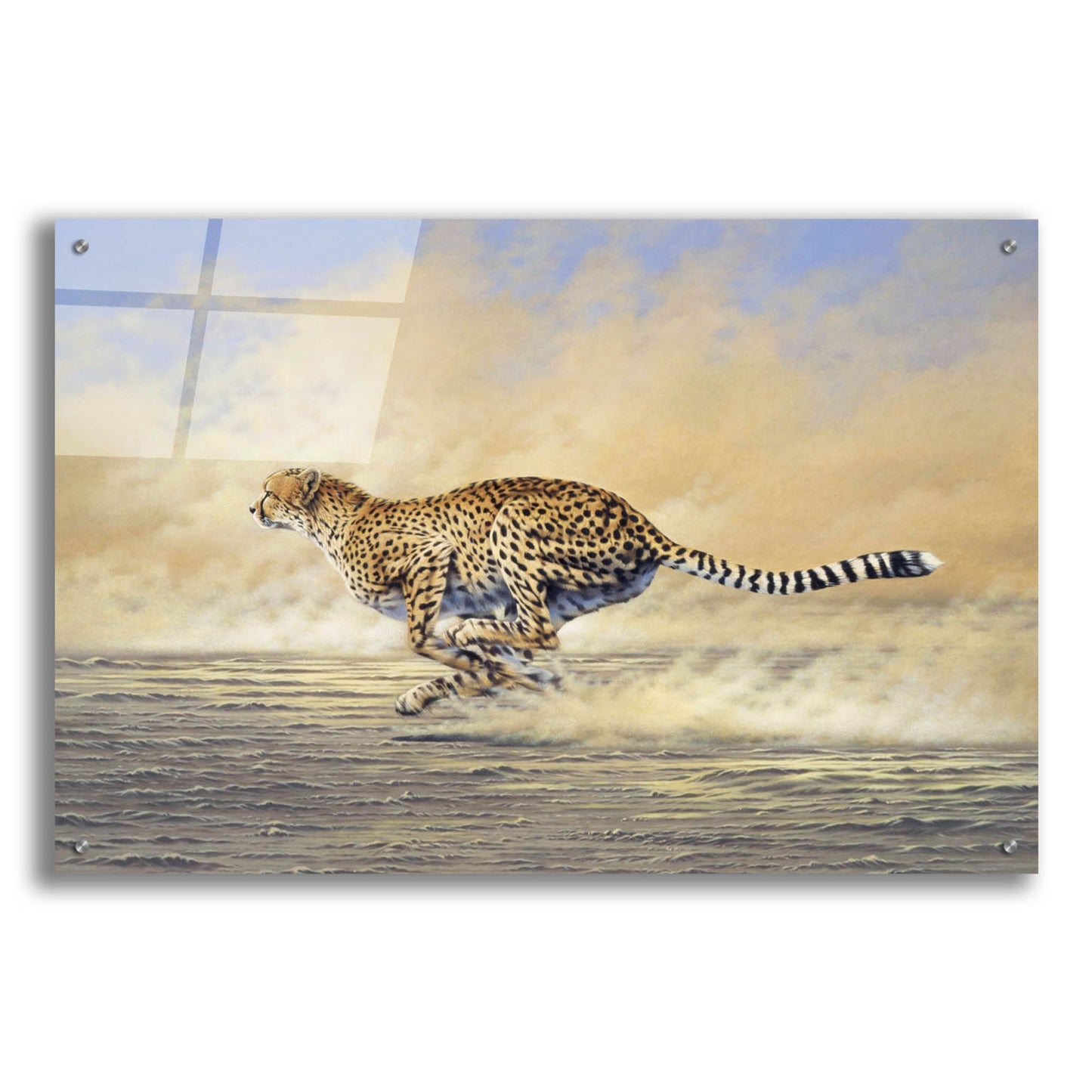 Epic Art 'Chasing' by Joh Naito, Acrylic Glass Wall Art,36x24