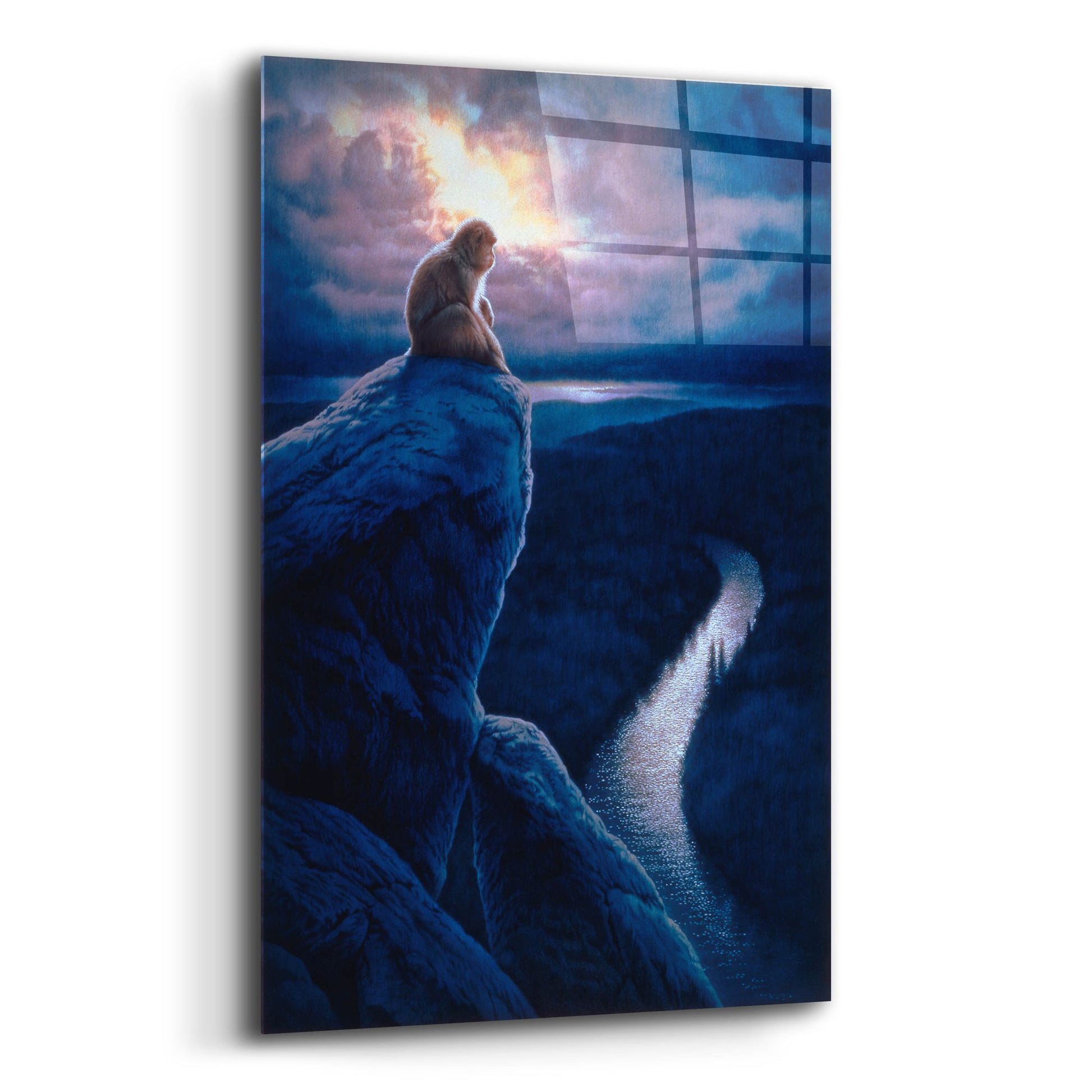 Epic Art 'Contemplation' by Joh Naito, Acrylic Glass Wall Art,12x16