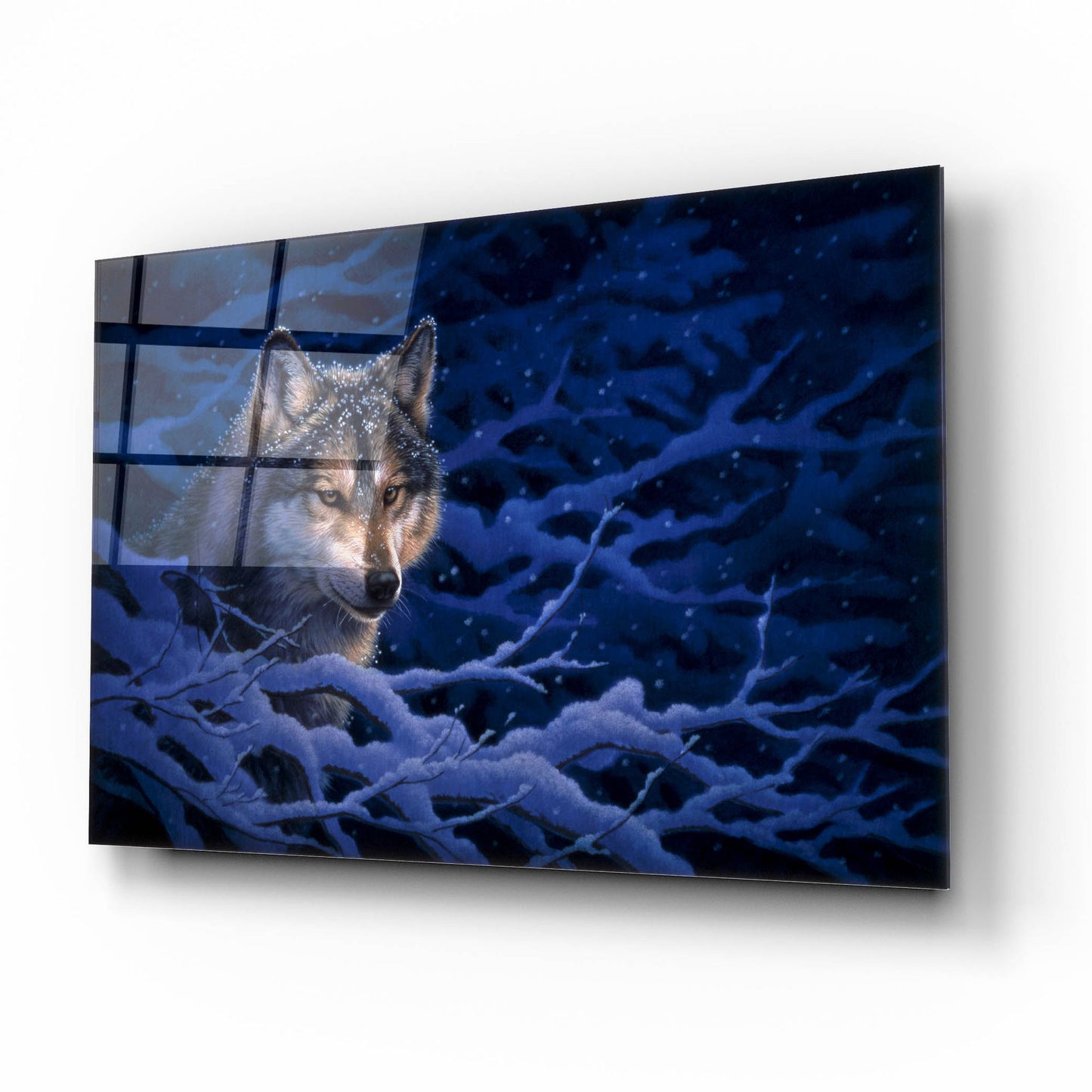 Epic Art 'Deep Blue' by Joh Naito, Acrylic Glass Wall Art,16x12