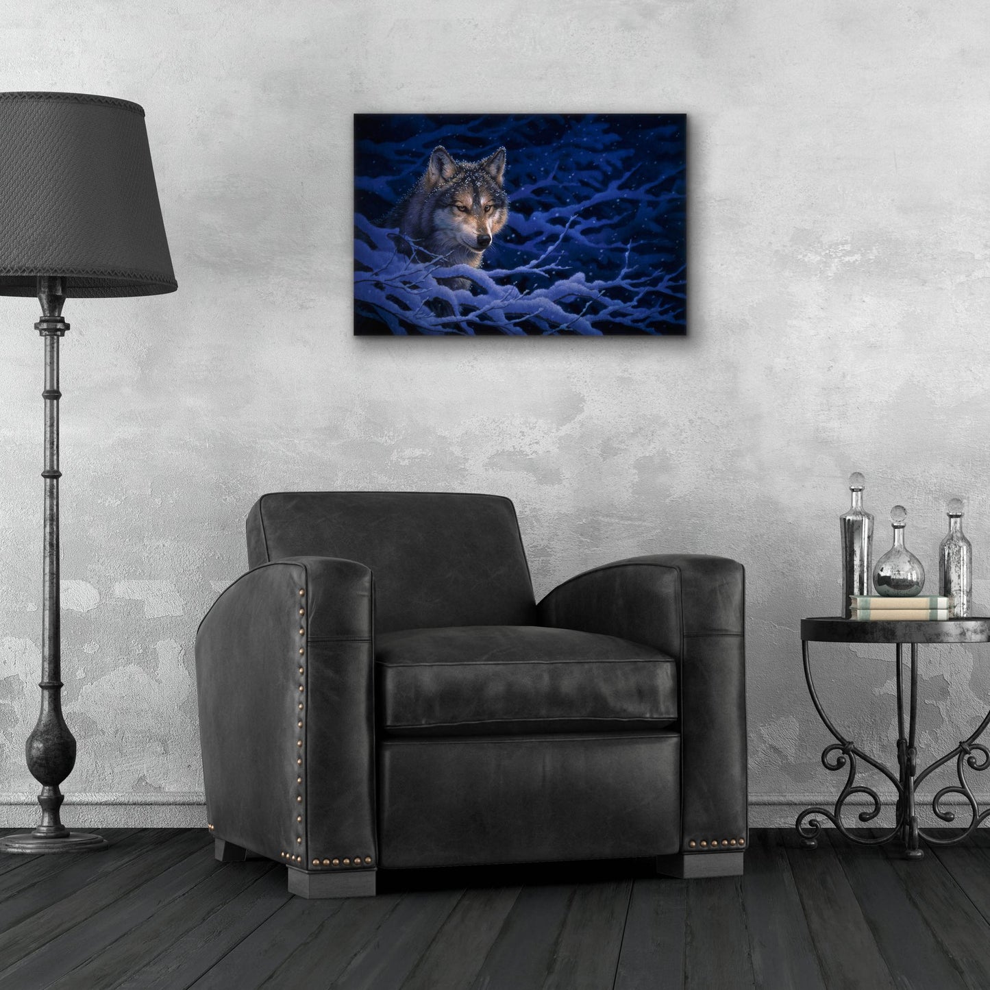 Epic Art 'Deep Blue' by Joh Naito, Acrylic Glass Wall Art,24x16