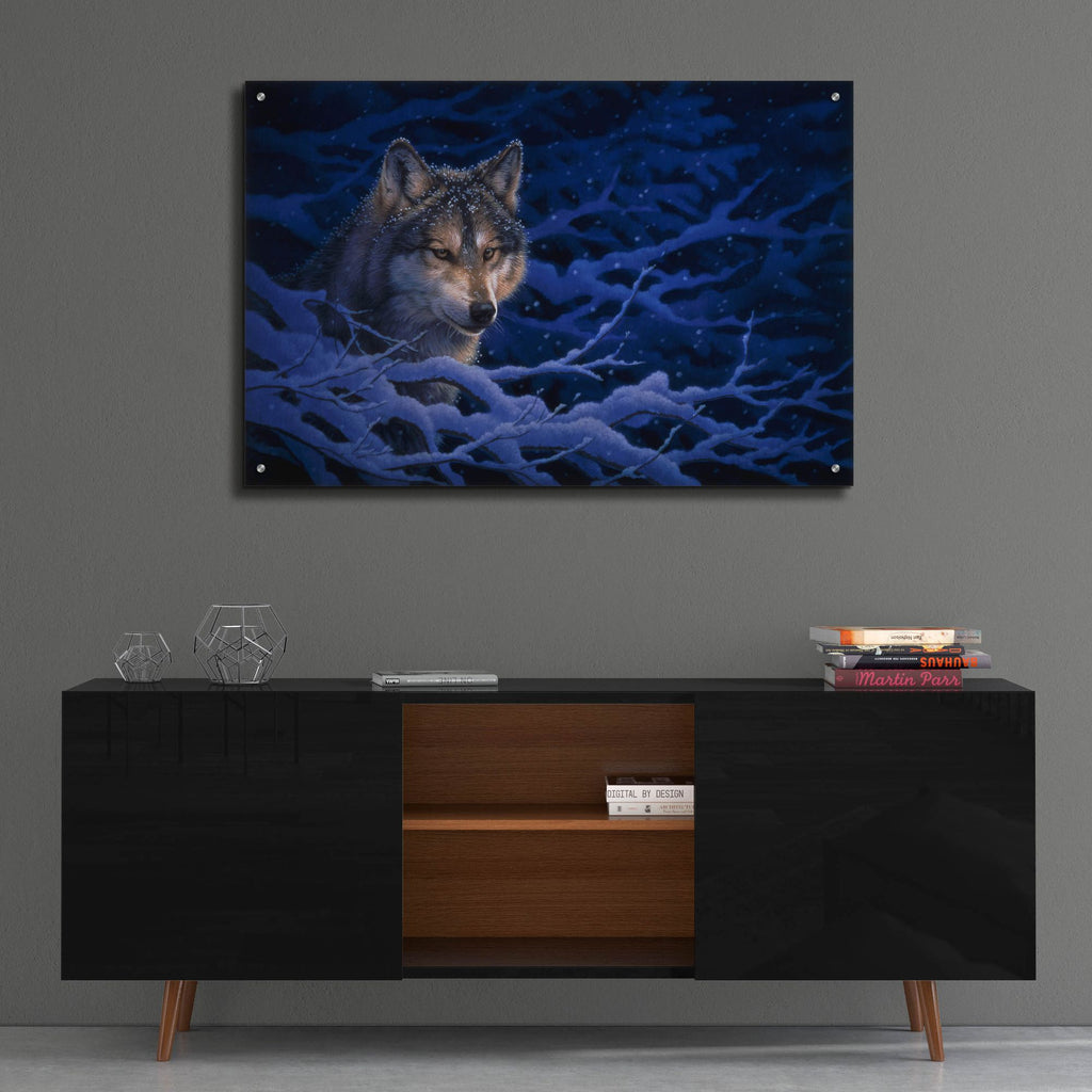 Epic Art 'Deep Blue' by Joh Naito, Acrylic Glass Wall Art,36x24