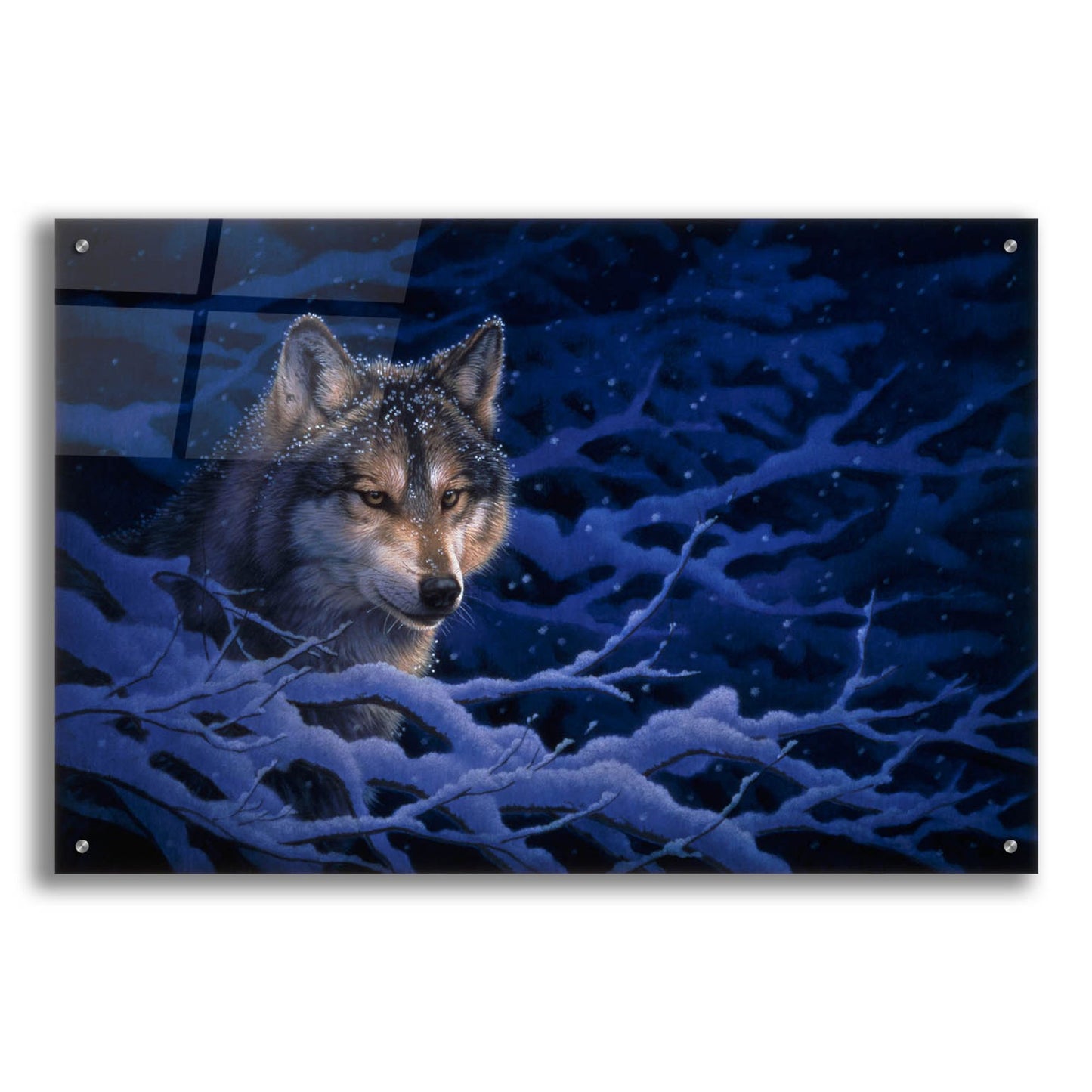 Epic Art 'Deep Blue' by Joh Naito, Acrylic Glass Wall Art,36x24