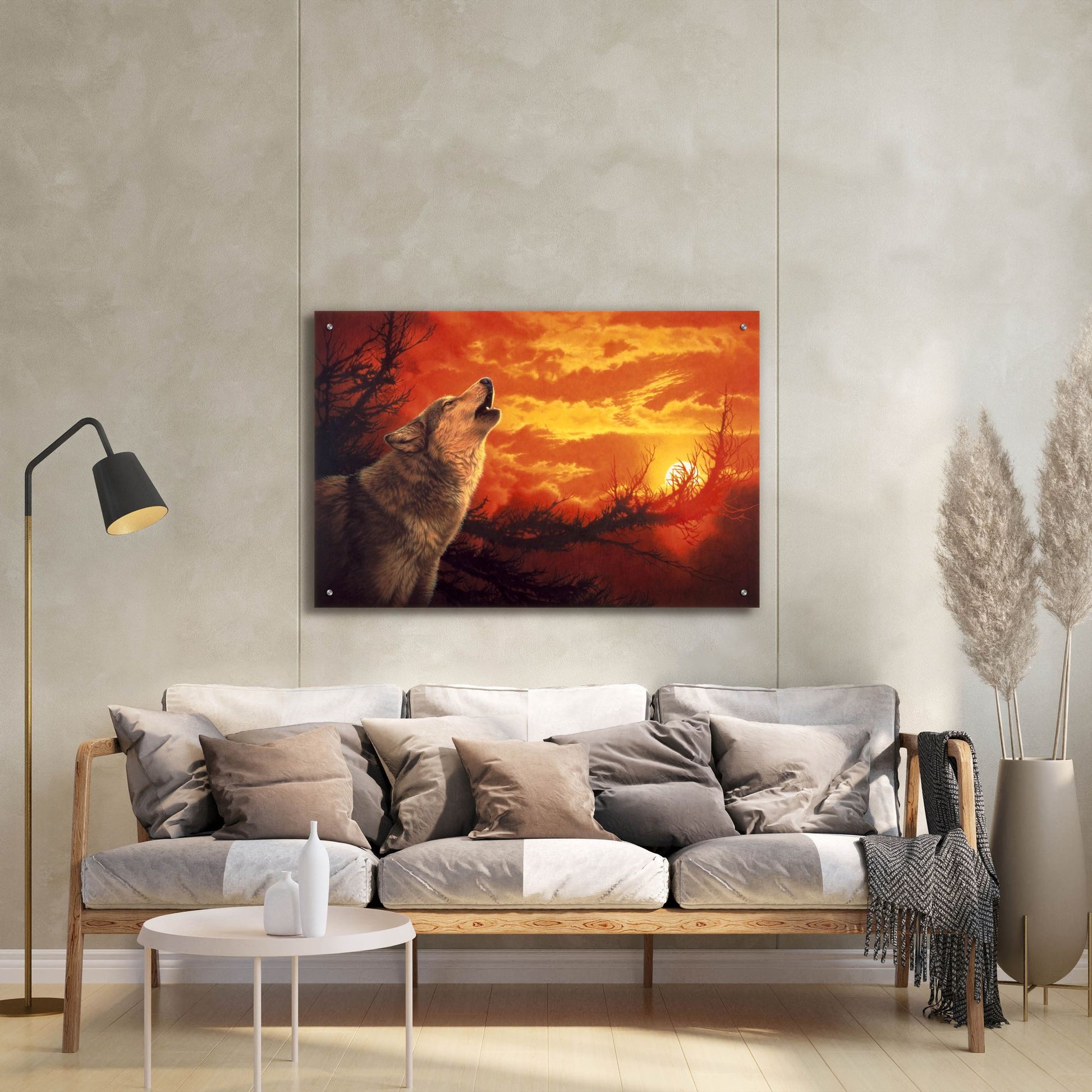 Epic Art 'Evening Glow' by Joh Naito, Acrylic Glass Wall Art,36x24