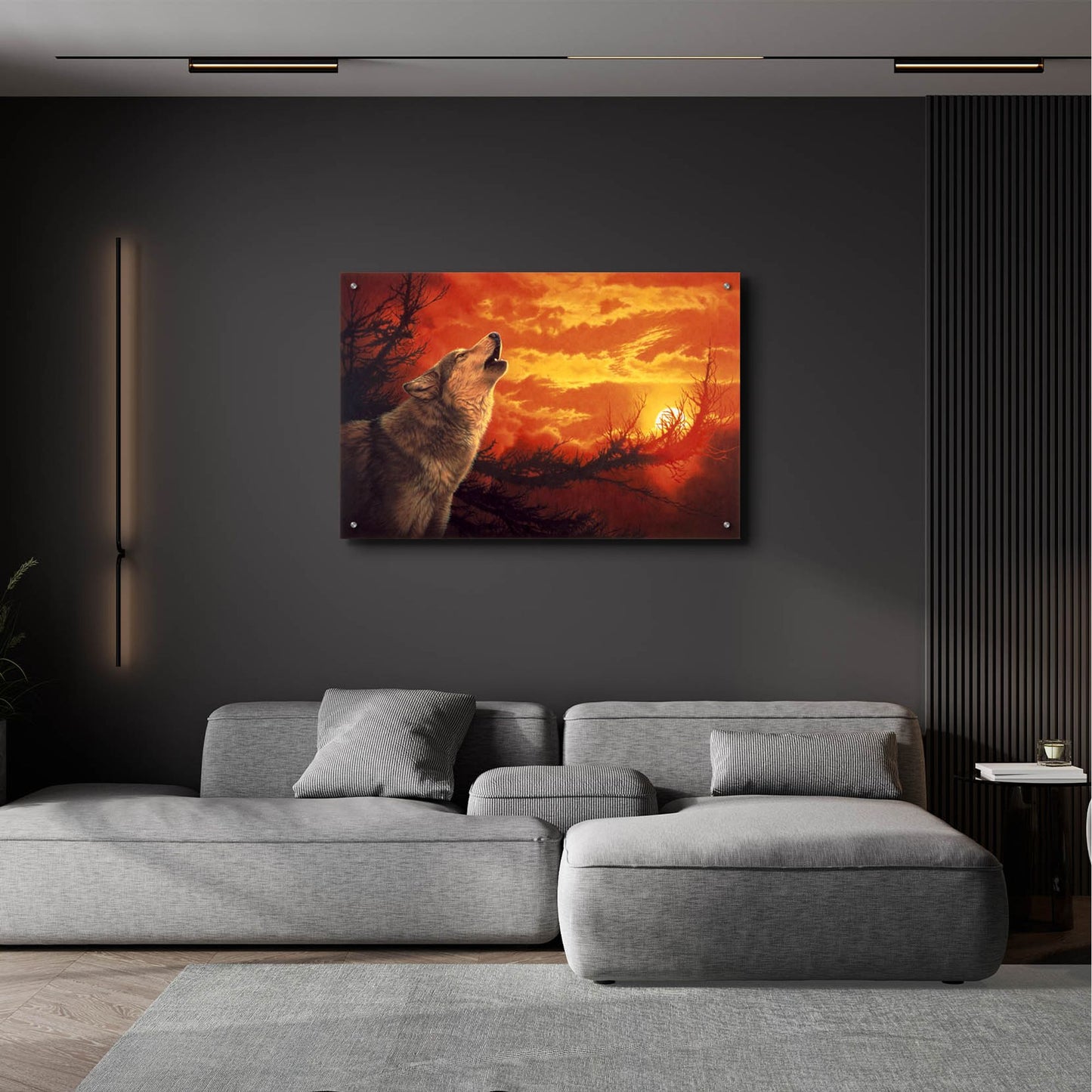 Epic Art 'Evening Glow' by Joh Naito, Acrylic Glass Wall Art,36x24