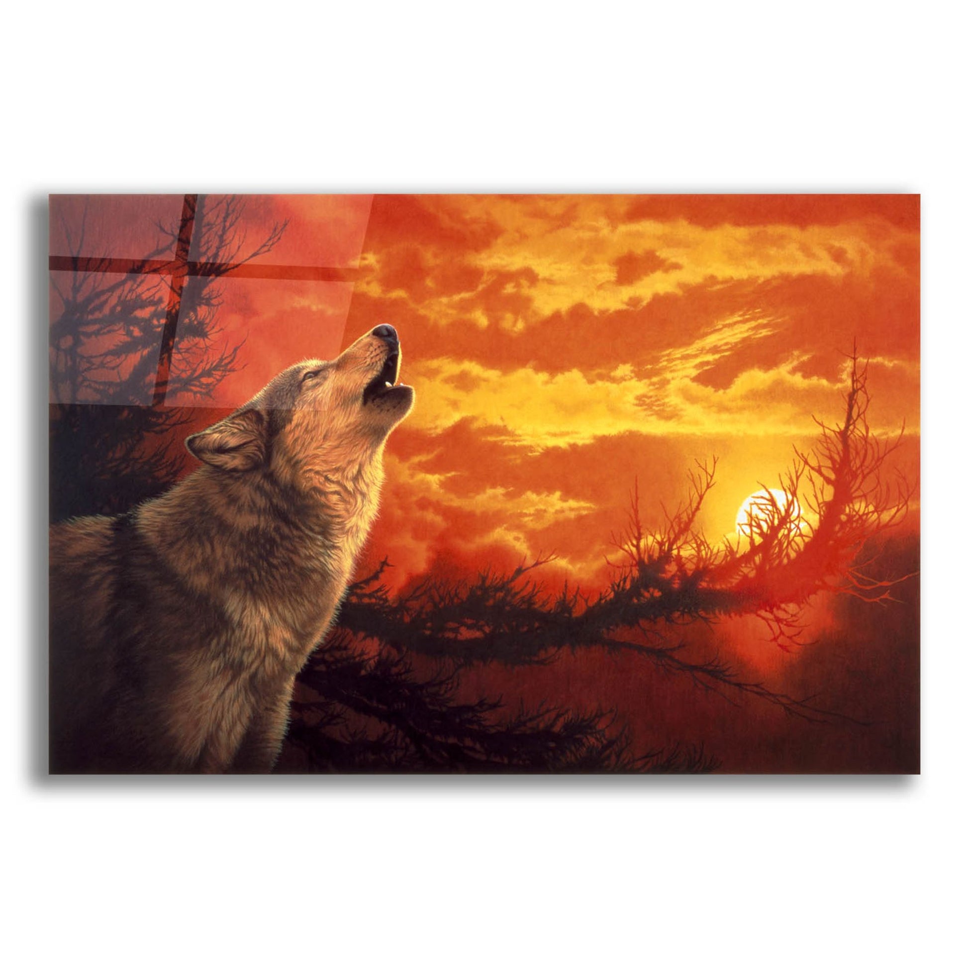 Epic Art 'Evening Glow' by Joh Naito, Acrylic Glass Wall Art