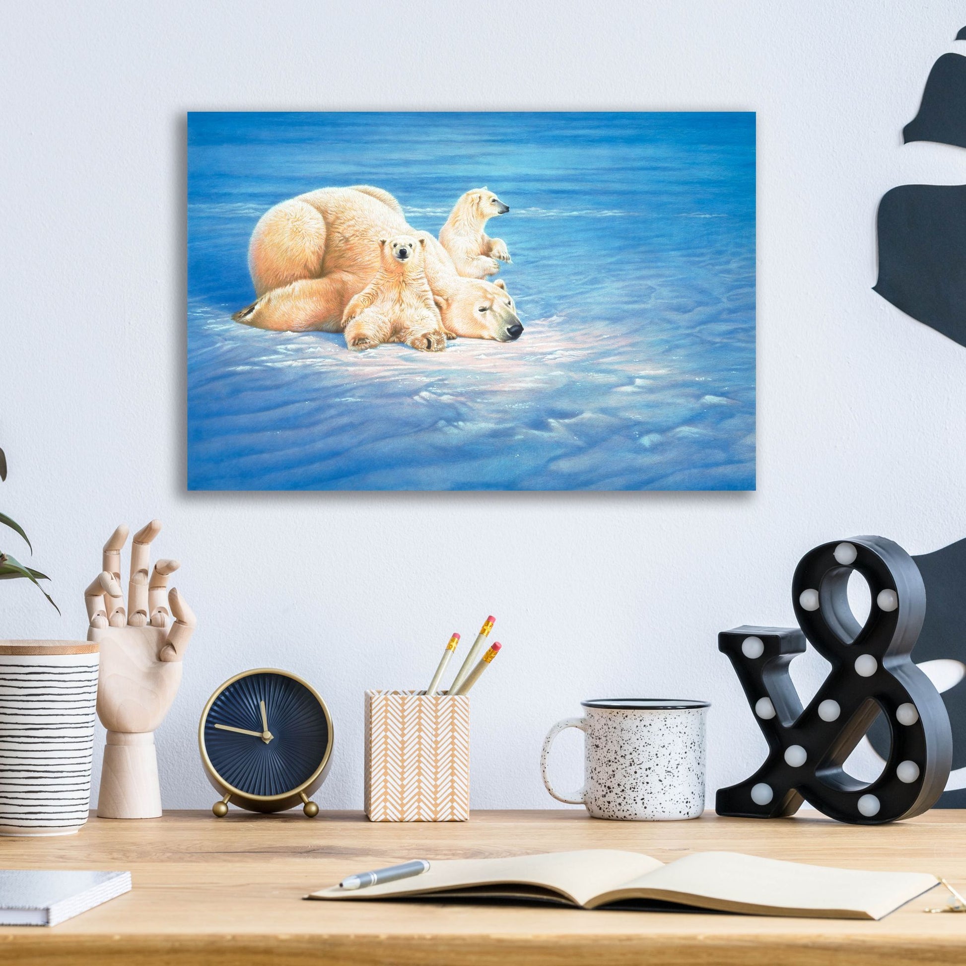 Epic Art 'Good Boy Spany' by Joh Naito, Acrylic Glass Wall Art,16x12