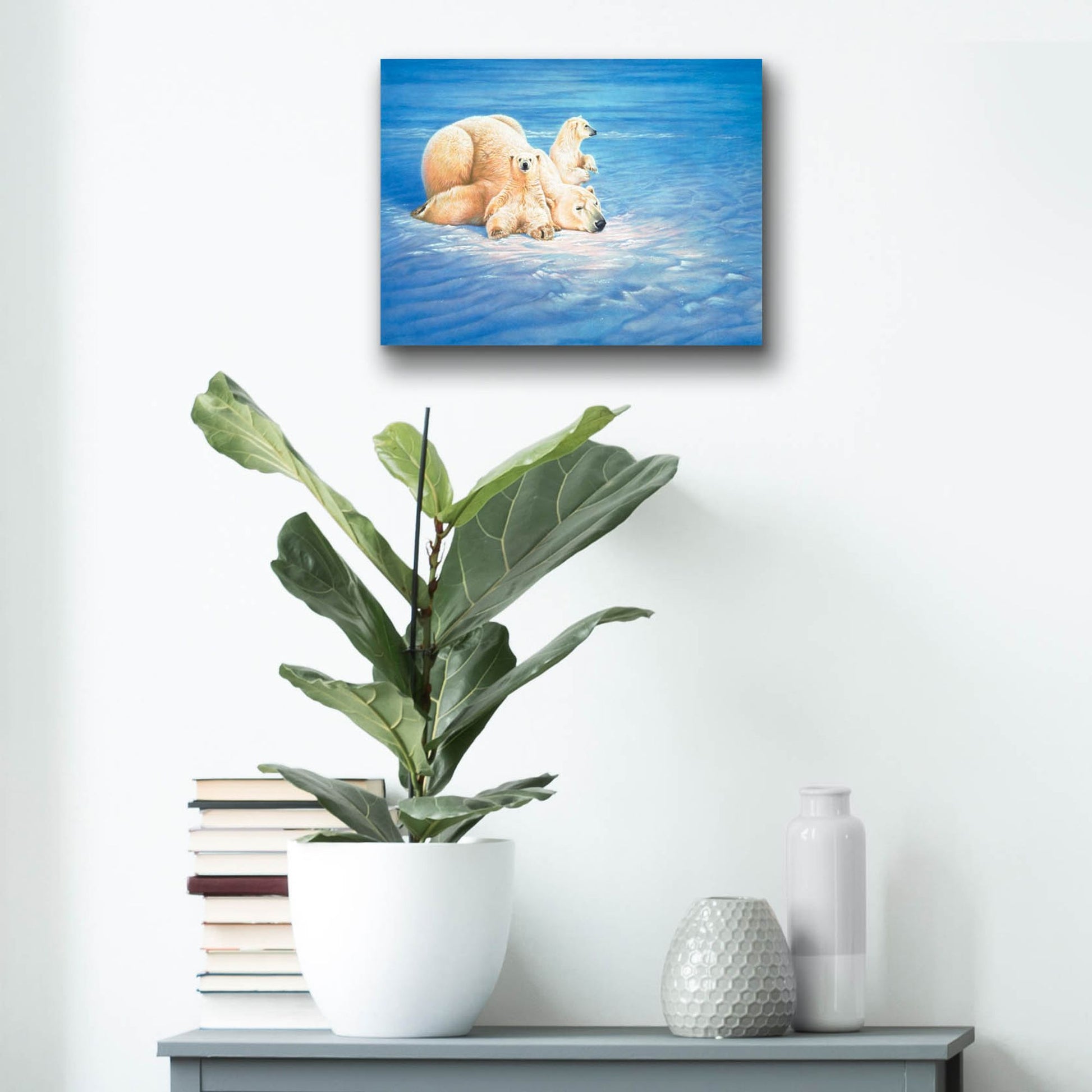 Epic Art 'Good Boy Spany' by Joh Naito, Acrylic Glass Wall Art,16x12