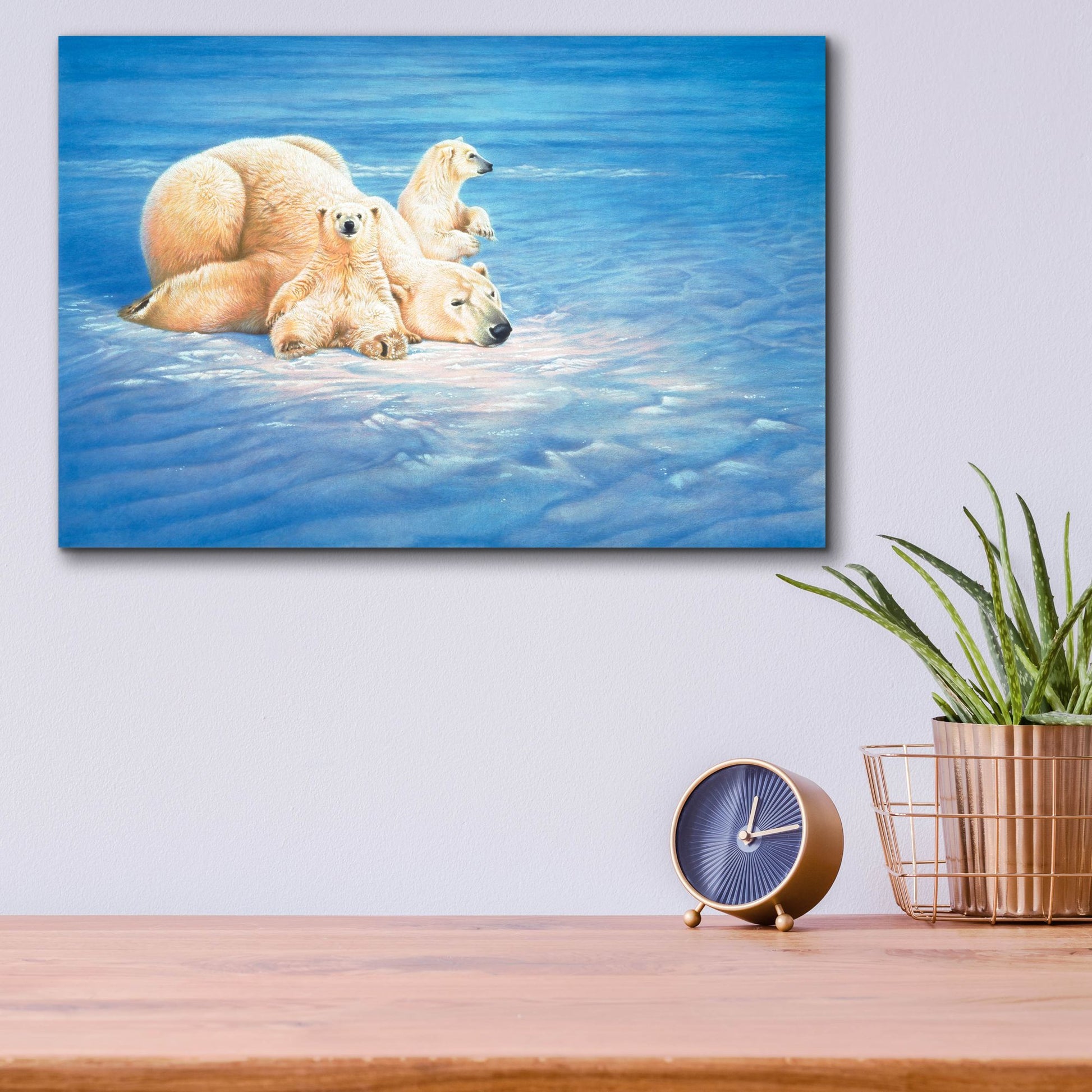 Epic Art 'Good Boy Spany' by Joh Naito, Acrylic Glass Wall Art,16x12