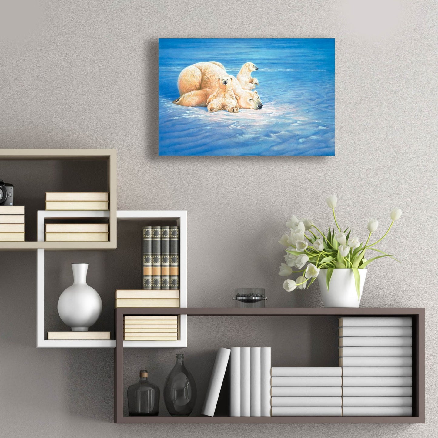 Epic Art 'Good Boy Spany' by Joh Naito, Acrylic Glass Wall Art,24x16