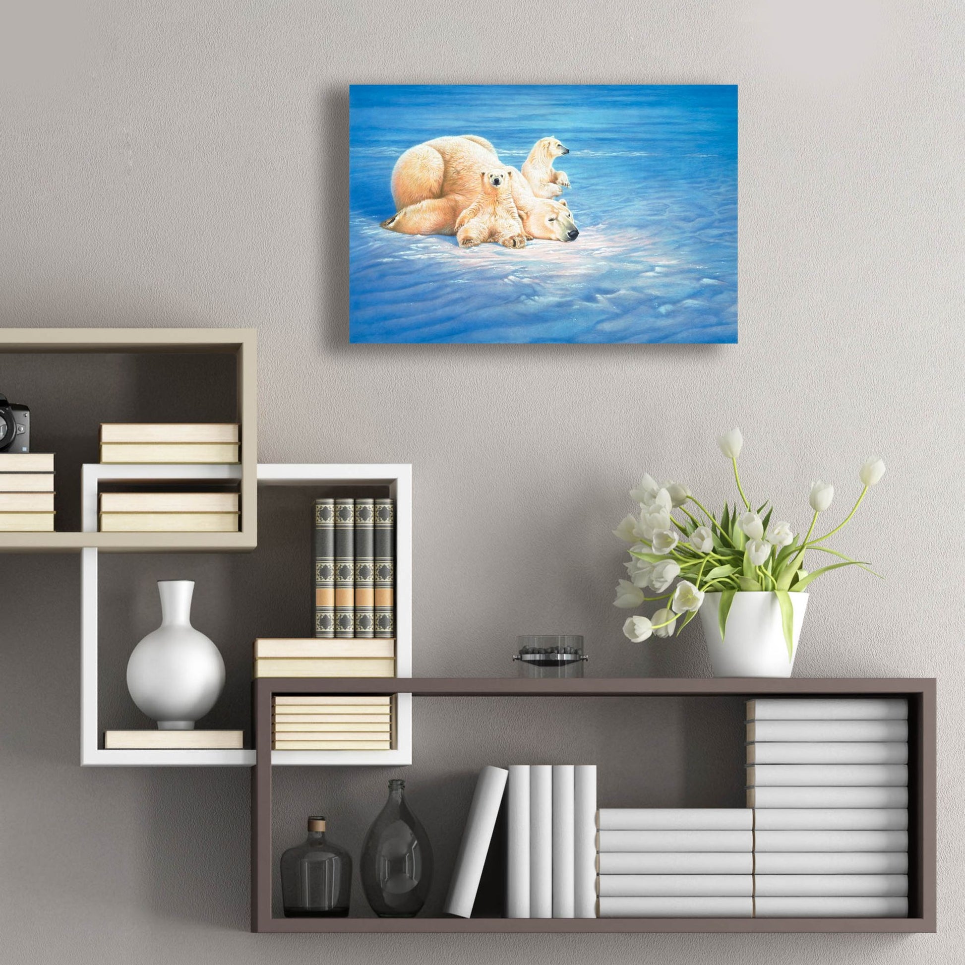 Epic Art 'Good Boy Spany' by Joh Naito, Acrylic Glass Wall Art,24x16