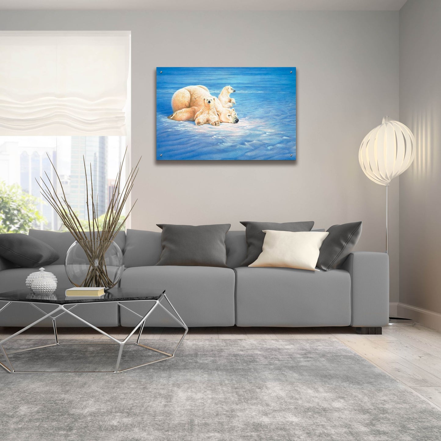 Epic Art 'Good Boy Spany' by Joh Naito, Acrylic Glass Wall Art,36x24