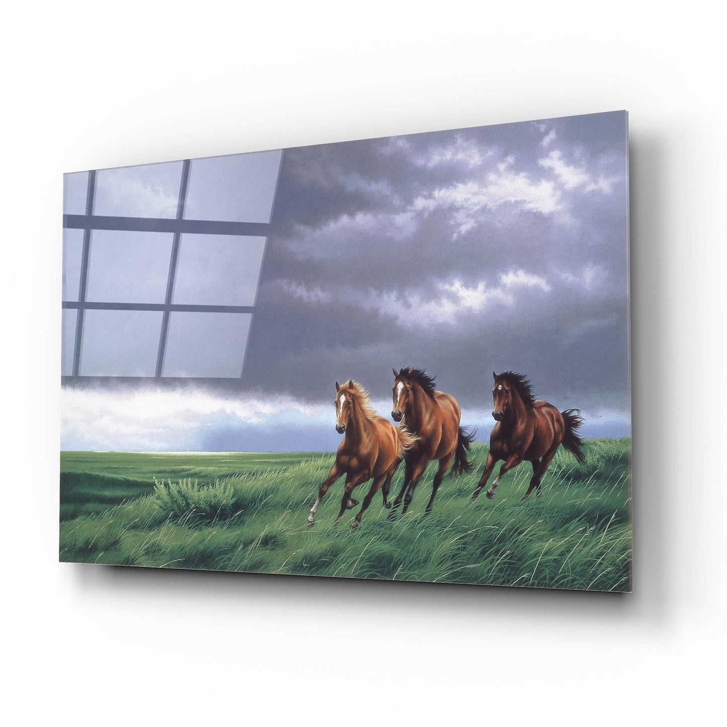 Epic Art 'On The Way Home' by Joh Naito, Acrylic Glass Wall Art,16x12