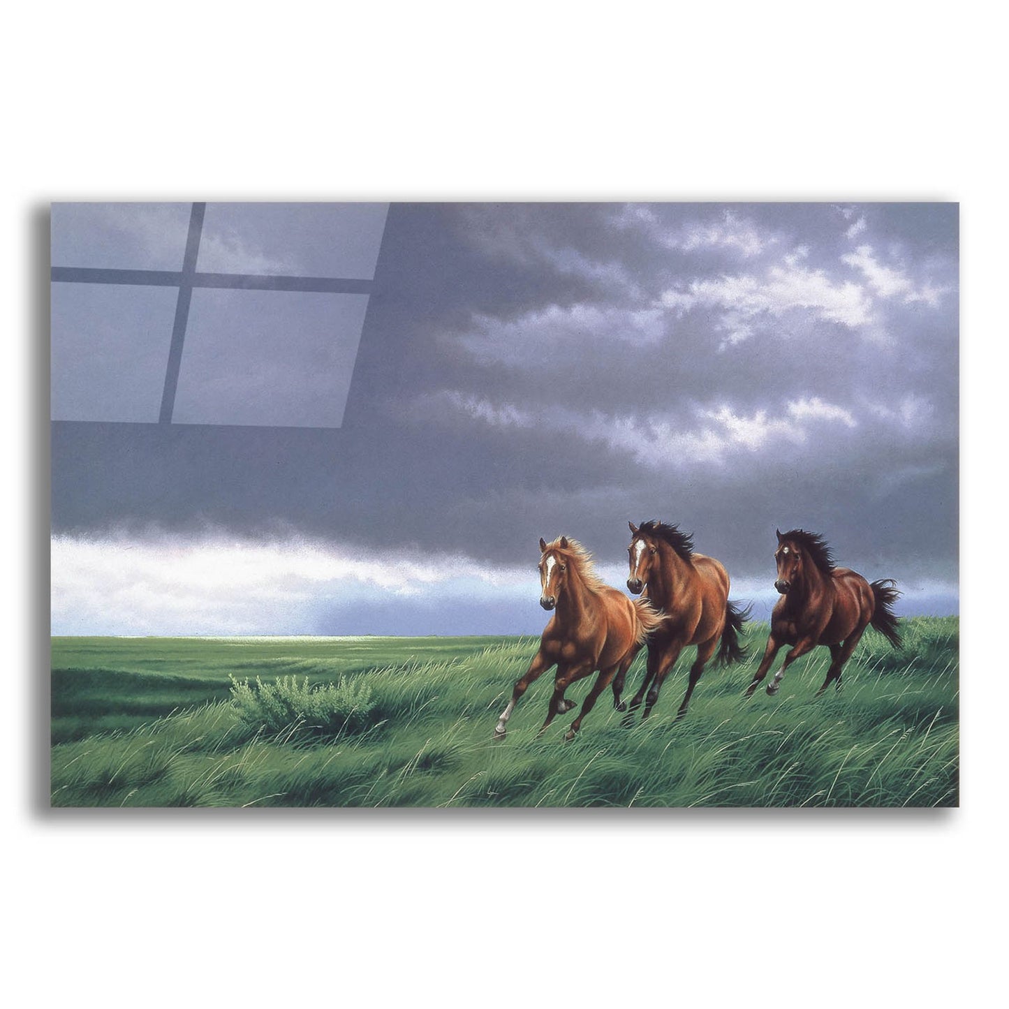 Epic Art 'On The Way Home' by Joh Naito, Acrylic Glass Wall Art,16x12