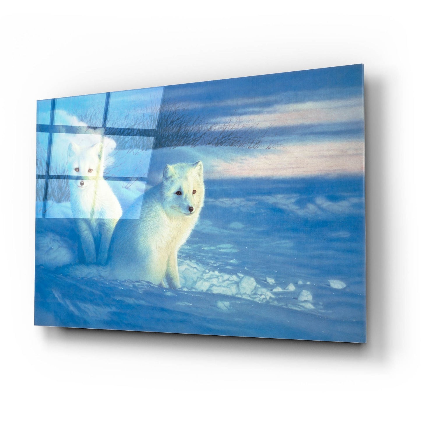Epic Art 'Pensive Eye' by Joh Naito, Acrylic Glass Wall Art,24x16
