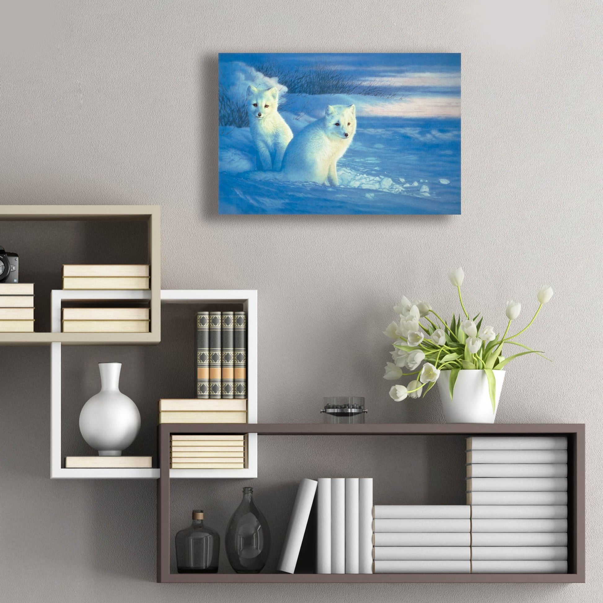 Epic Art 'Pensive Eye' by Joh Naito, Acrylic Glass Wall Art,24x16