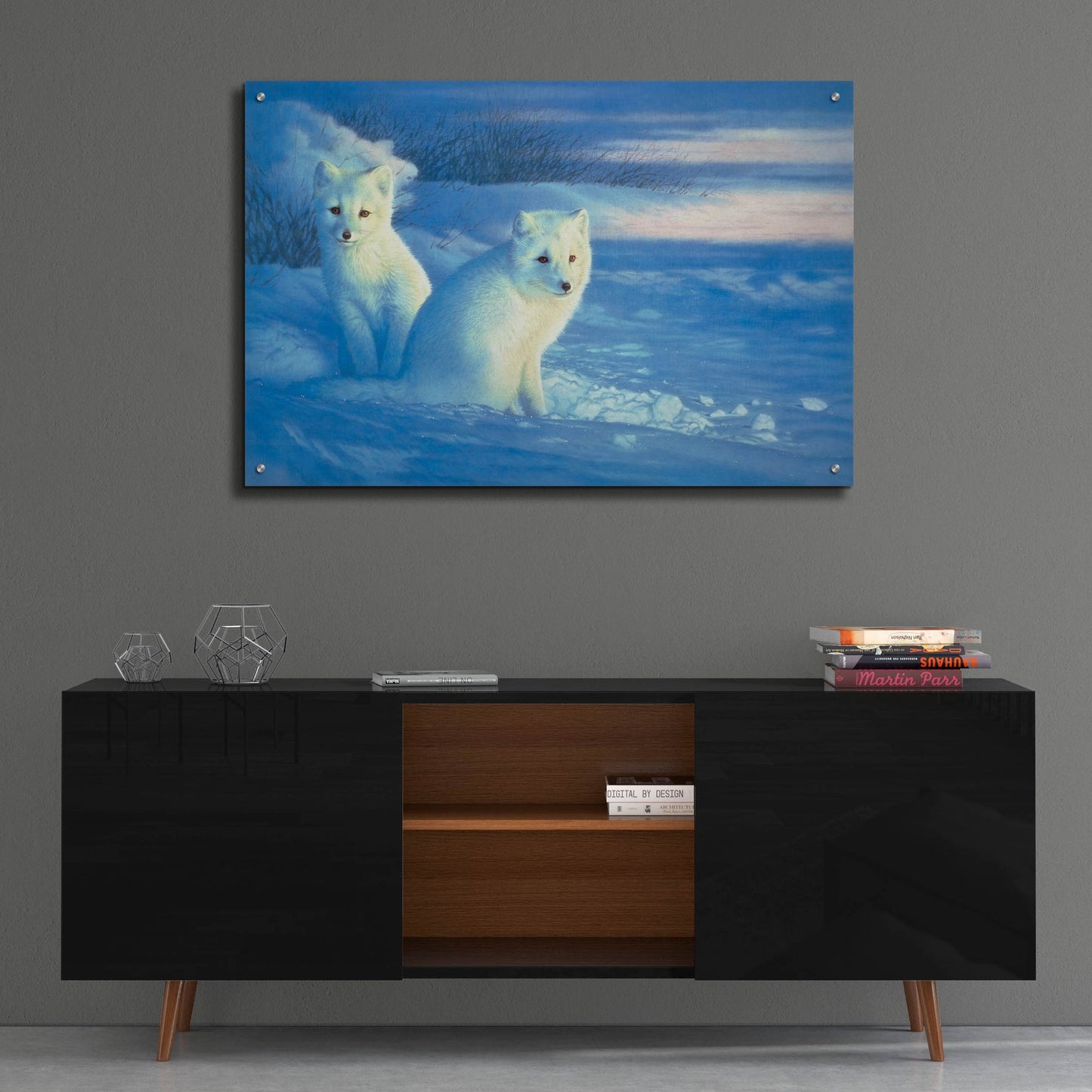 Epic Art 'Pensive Eye' by Joh Naito, Acrylic Glass Wall Art,36x24