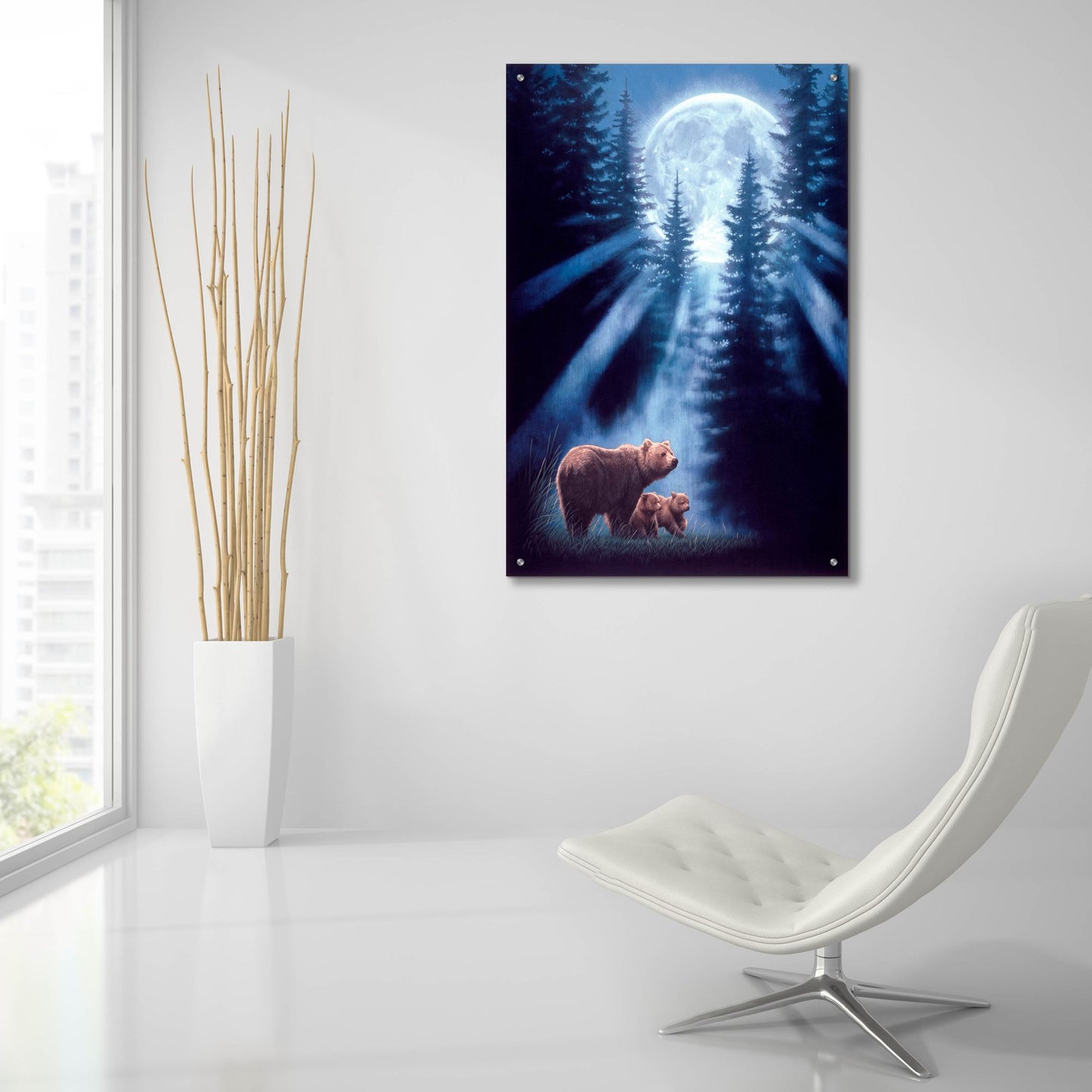 Epic Art 'Pure Feeling' by Joh Naito, Acrylic Glass Wall Art,24x36