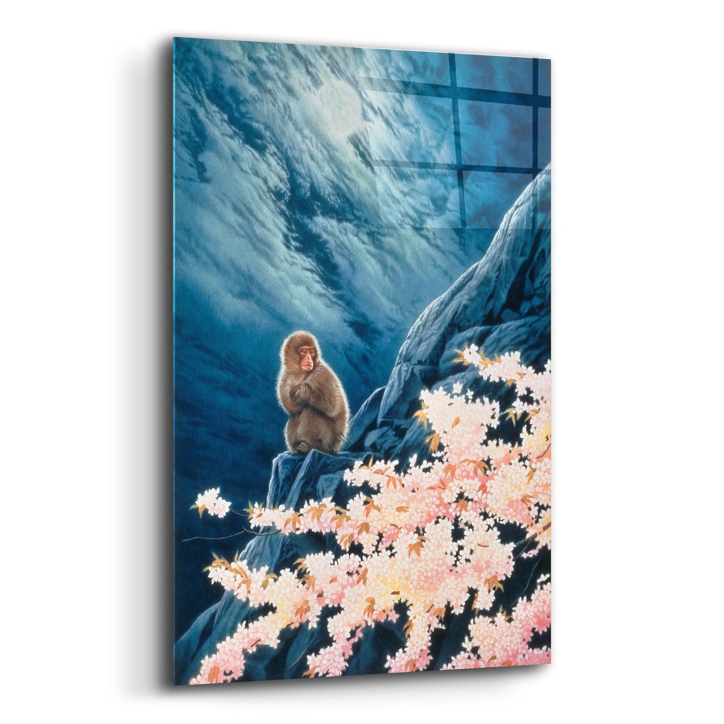 Epic Art 'Spring Cherry Blossoms' by Joh Naito, Acrylic Glass Wall Art,12x16