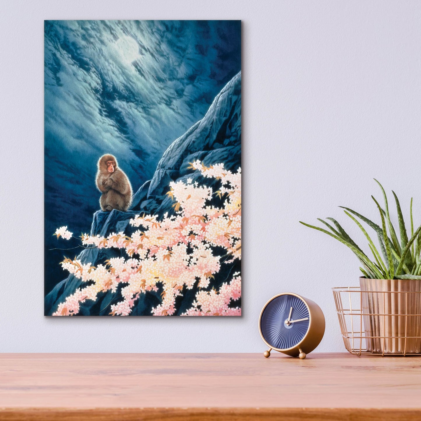 Epic Art 'Spring Cherry Blossoms' by Joh Naito, Acrylic Glass Wall Art,12x16