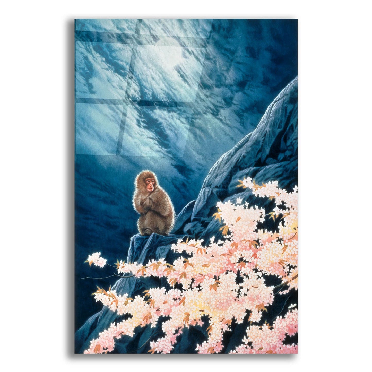 Epic Art 'Spring Cherry Blossoms' by Joh Naito, Acrylic Glass Wall Art,12x16