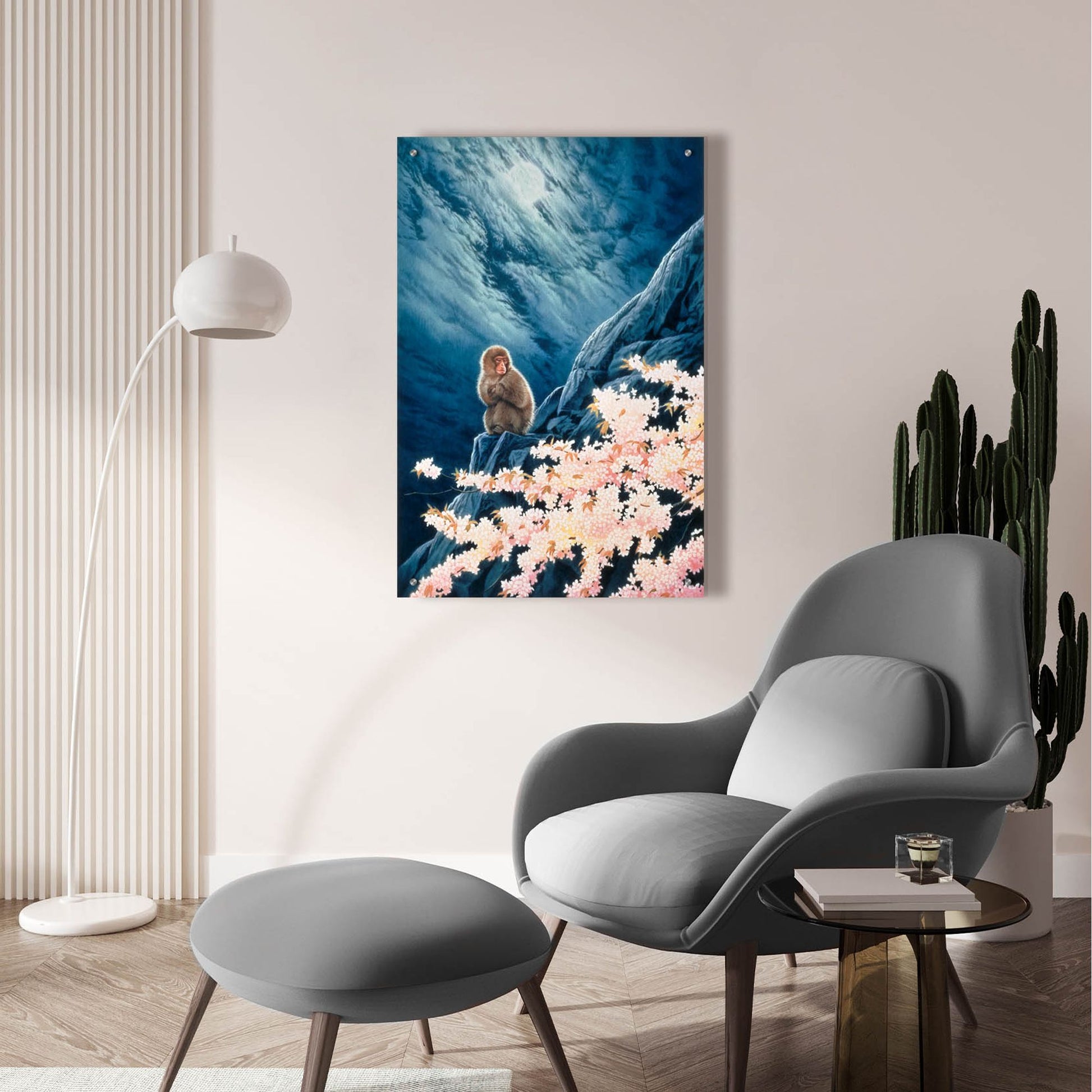 Epic Art 'Spring Cherry Blossoms' by Joh Naito, Acrylic Glass Wall Art,24x36