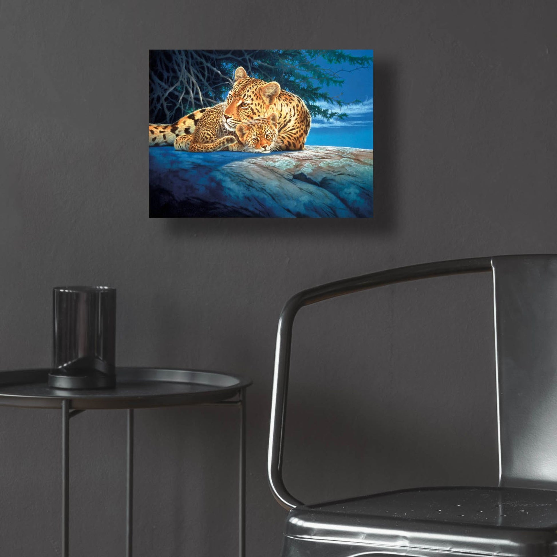 Epic Art 'Sunlight Filtering' by Joh Naito, Acrylic Glass Wall Art,16x12