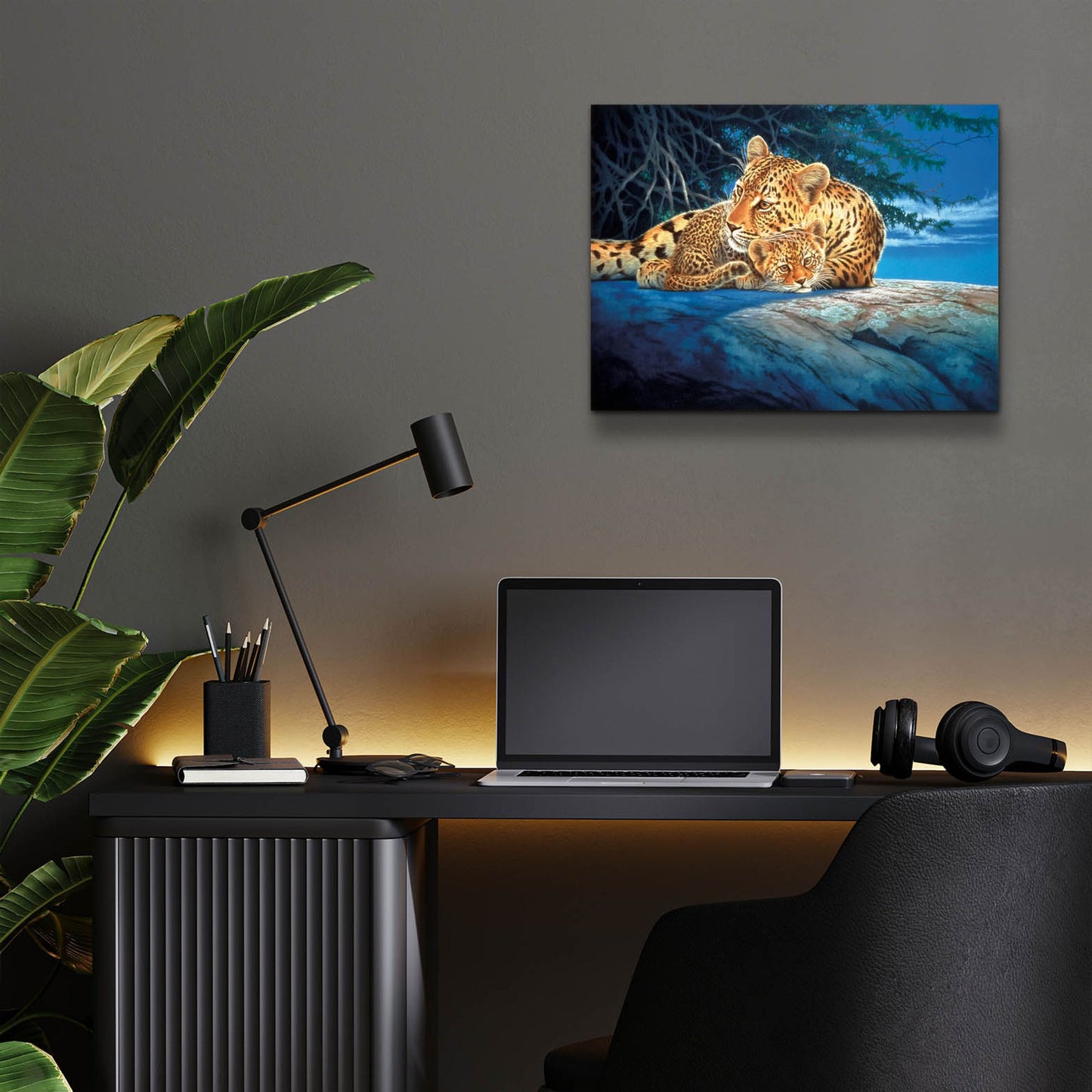 Epic Art 'Sunlight Filtering' by Joh Naito, Acrylic Glass Wall Art,16x12