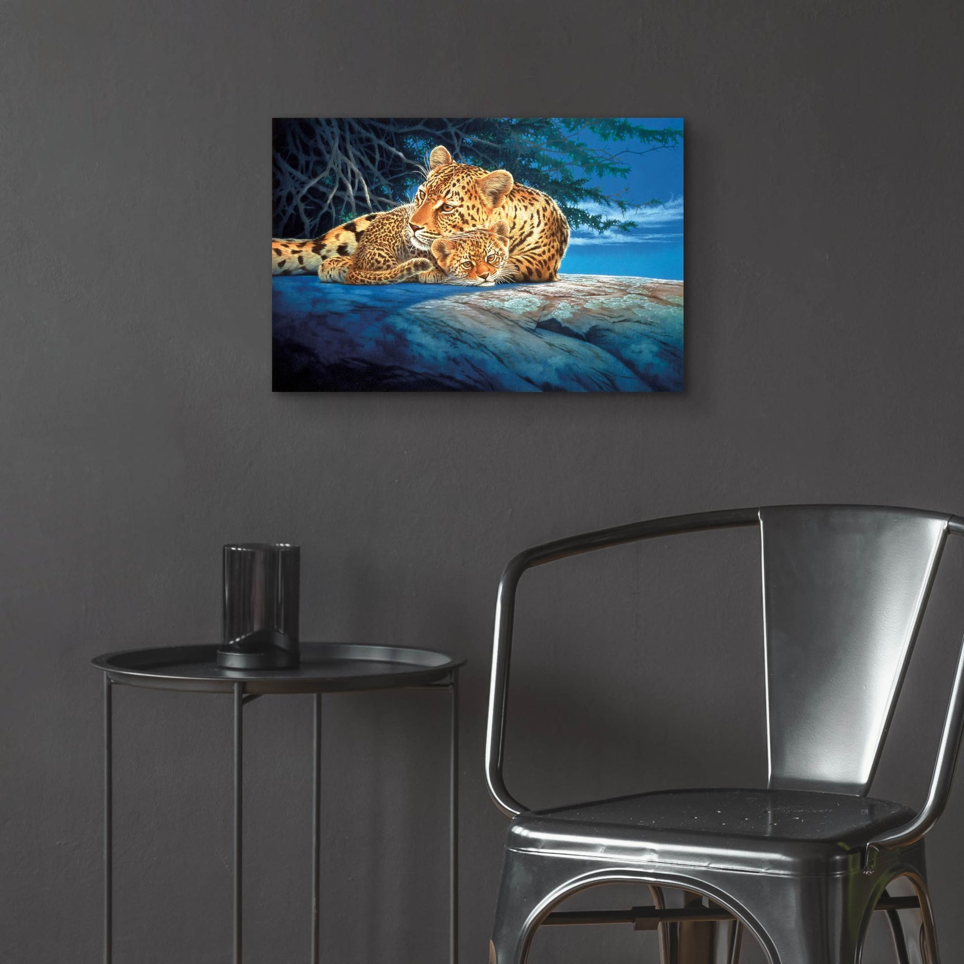 Epic Art 'Sunlight Filtering' by Joh Naito, Acrylic Glass Wall Art,24x16