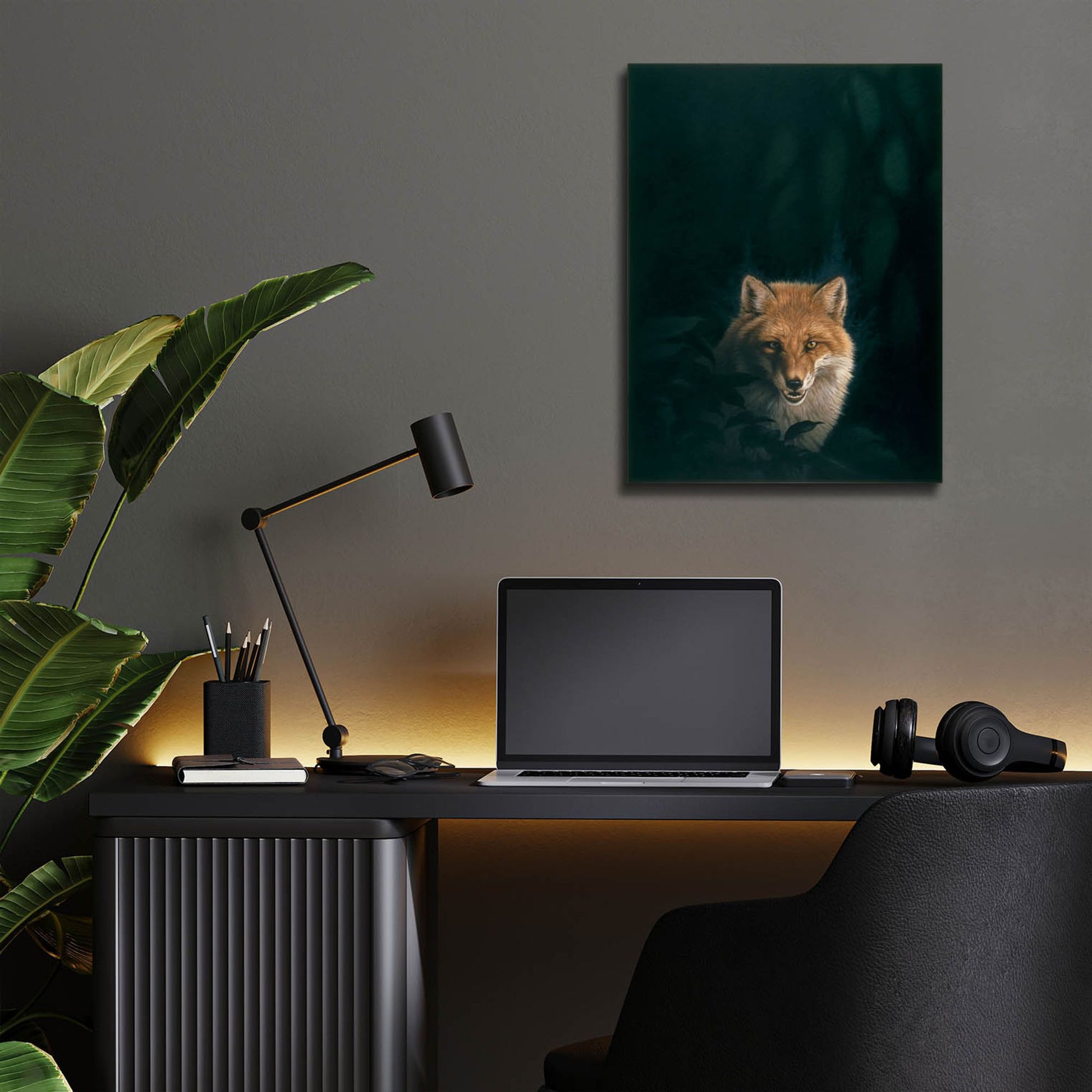 Epic Art 'Wild Heart ' by Joh Naito, Acrylic Glass Wall Art,12x16