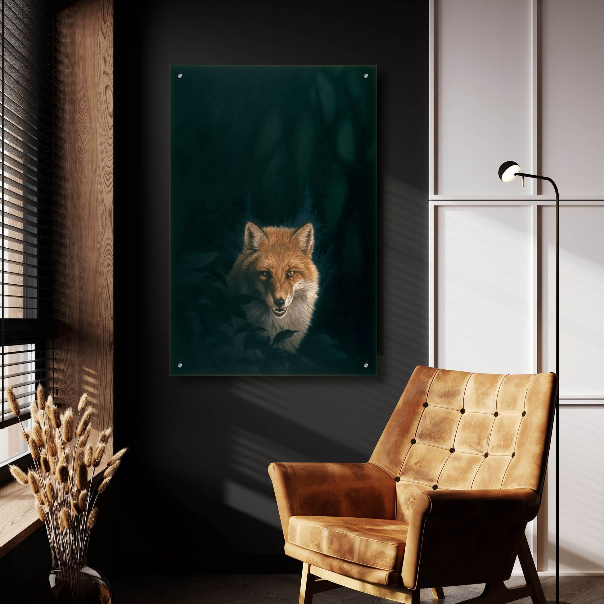 Epic Art 'Wild Heart ' by Joh Naito, Acrylic Glass Wall Art,24x36