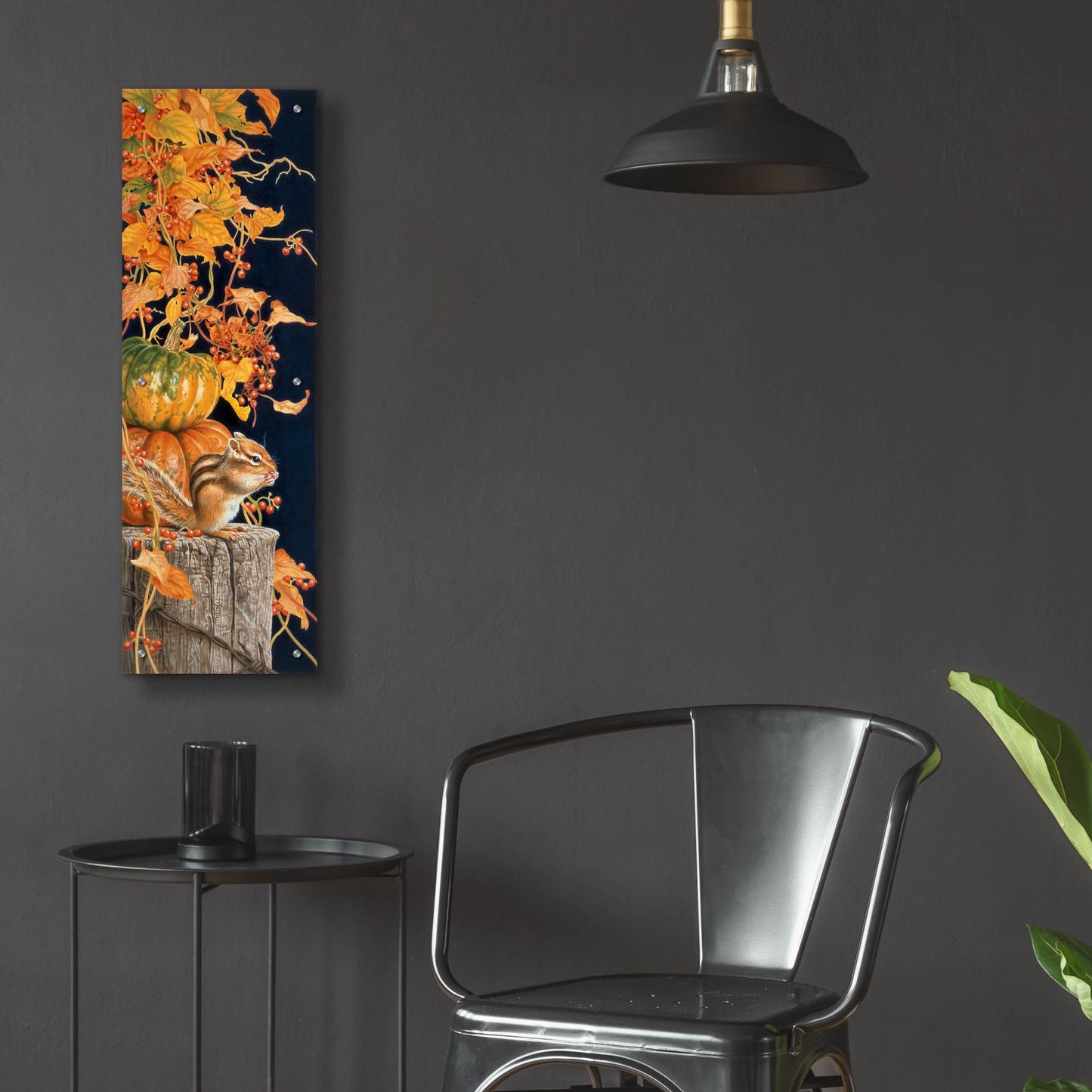 Epic Art 'Autumn Present' by Joh Naito, Acrylic Glass Wall Art,12x36