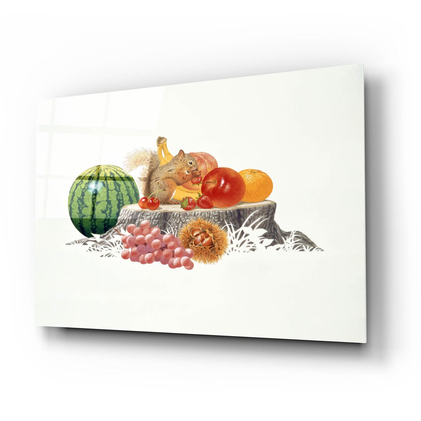 Epic Art 'Fruits Fiesta' by Joh Naito, Acrylic Glass Wall Art,24x16