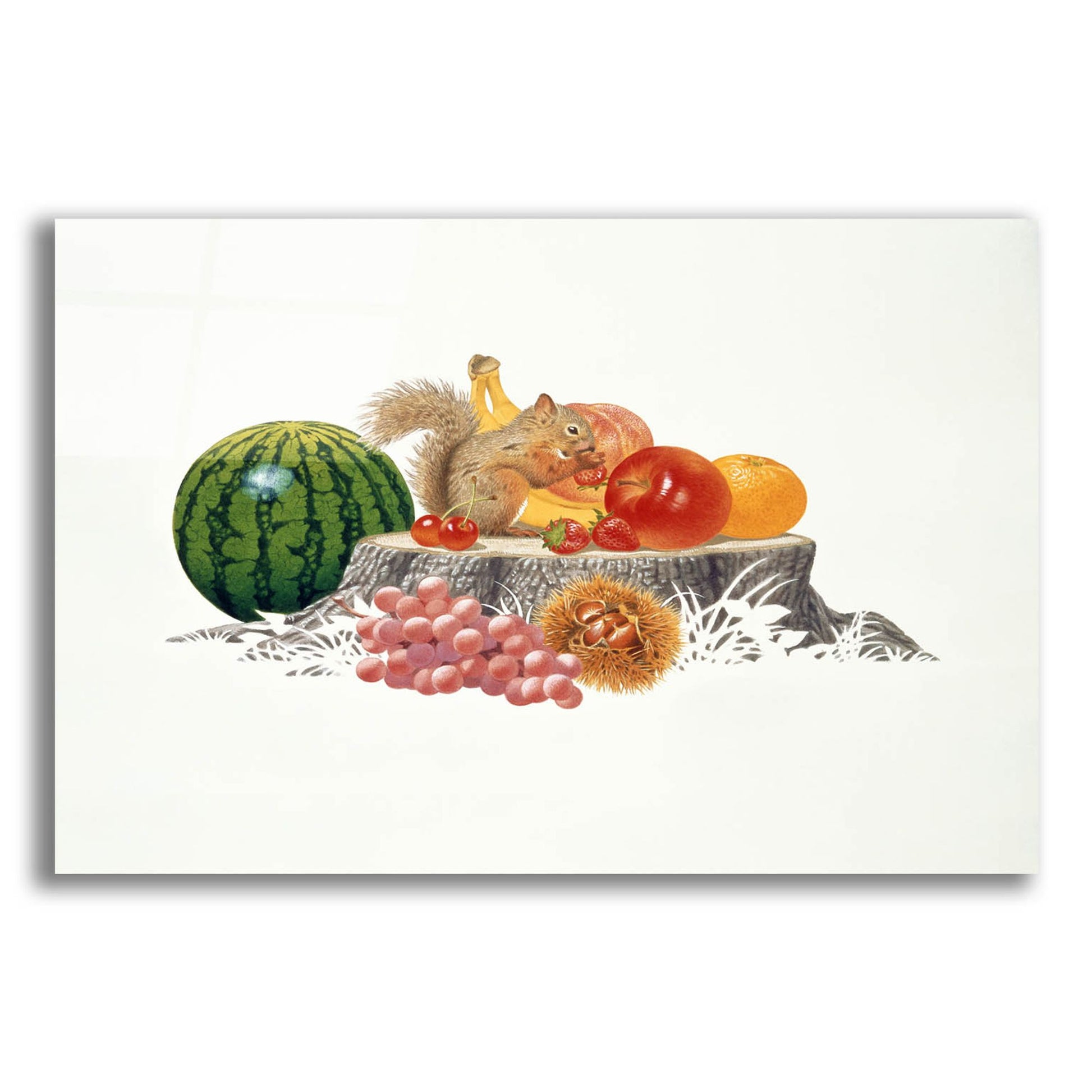 Epic Art 'Fruits Fiesta' by Joh Naito, Acrylic Glass Wall Art,24x16