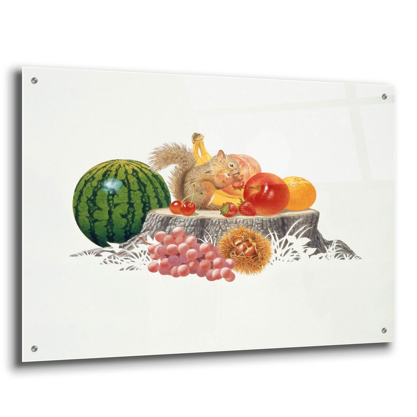 Epic Art 'Fruits Fiesta' by Joh Naito, Acrylic Glass Wall Art,36x24