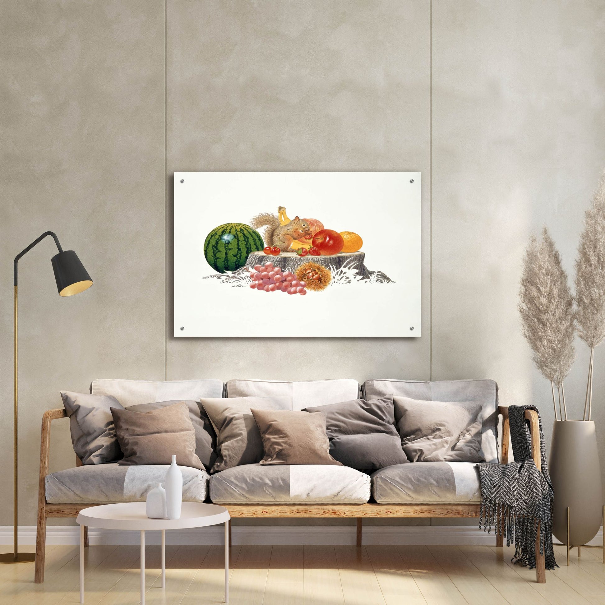 Epic Art 'Fruits Fiesta' by Joh Naito, Acrylic Glass Wall Art,36x24