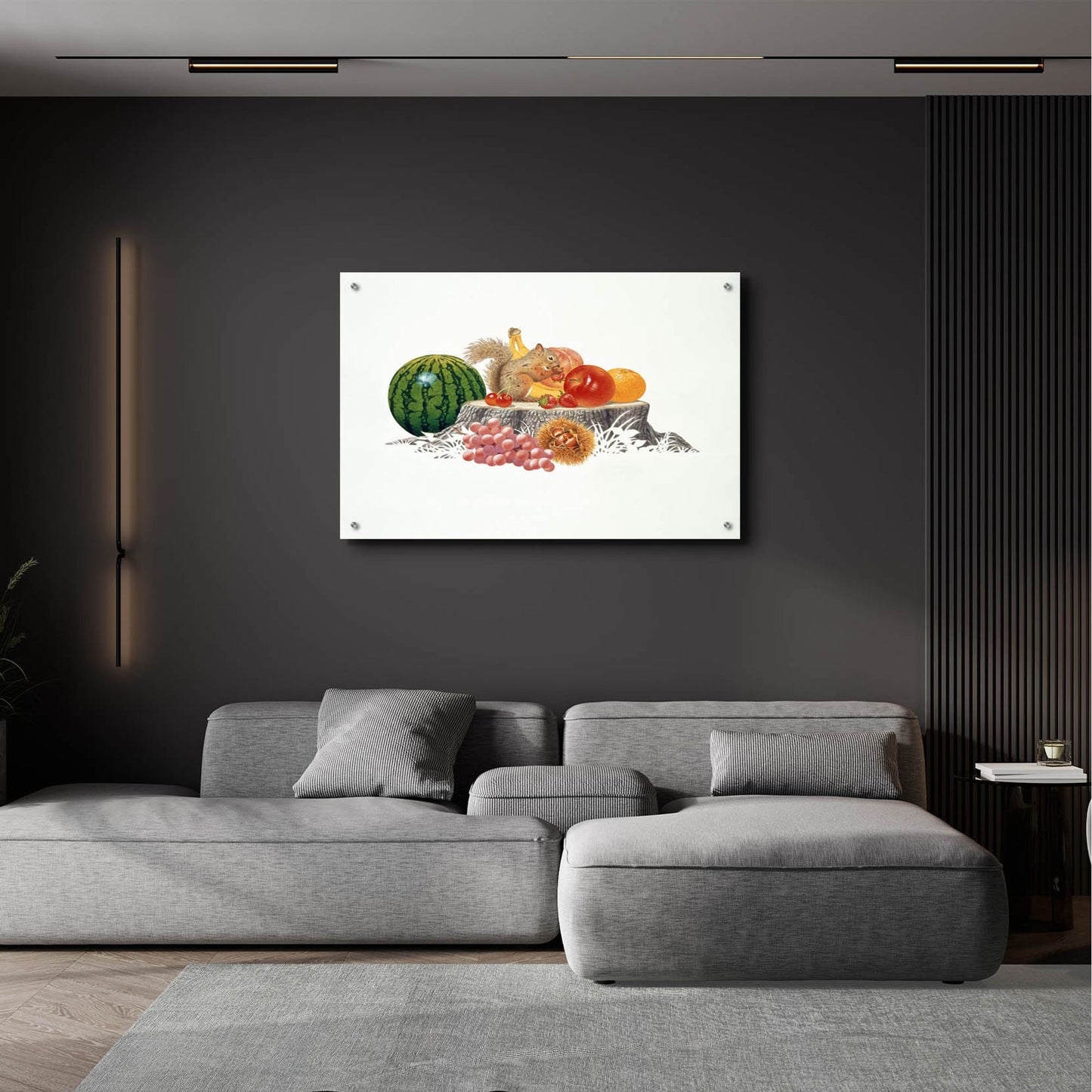 Epic Art 'Fruits Fiesta' by Joh Naito, Acrylic Glass Wall Art,36x24