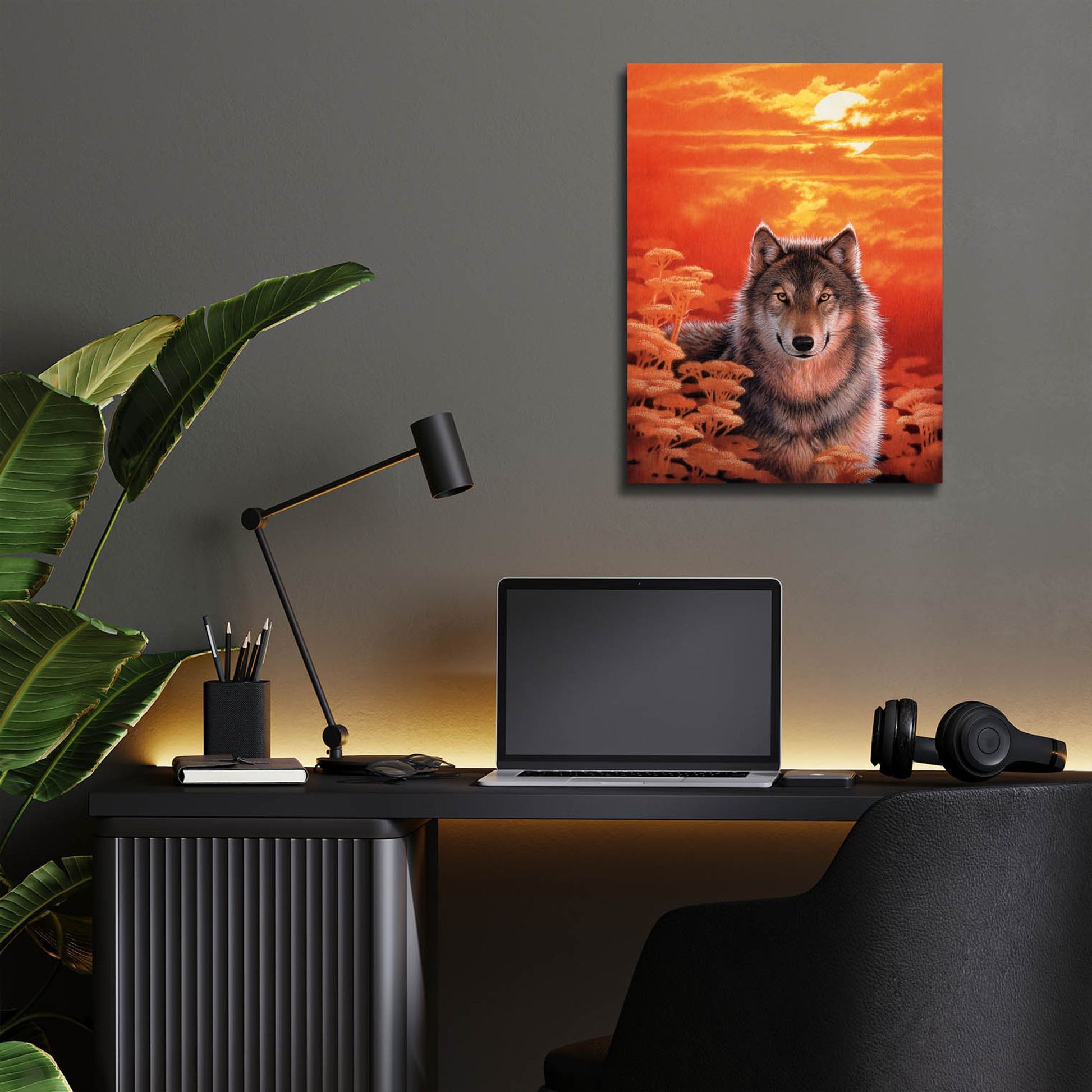 Epic Art 'Gaze' by Joh Naito, Acrylic Glass Wall Art,12x16