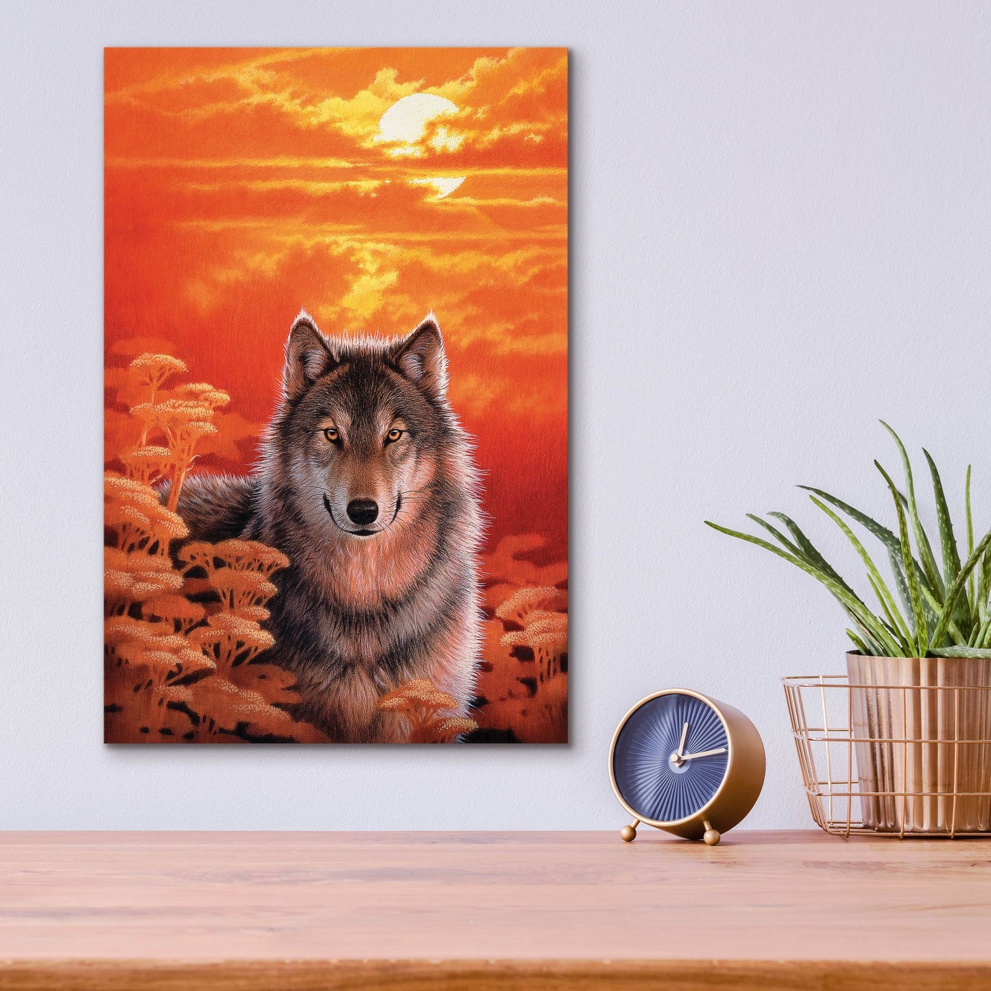 Epic Art 'Gaze' by Joh Naito, Acrylic Glass Wall Art,12x16