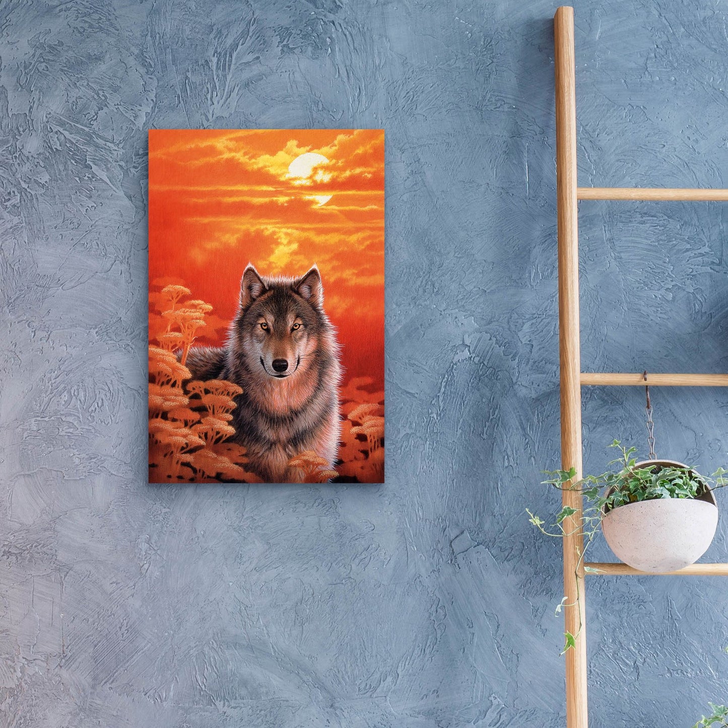 Epic Art 'Gaze' by Joh Naito, Acrylic Glass Wall Art,16x24